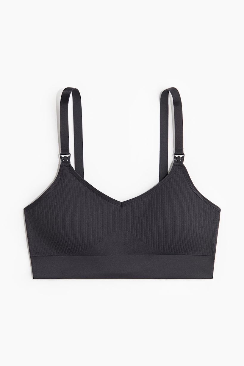 Sømløse sports-bh'er Polstret, lang og push-up H&M DK