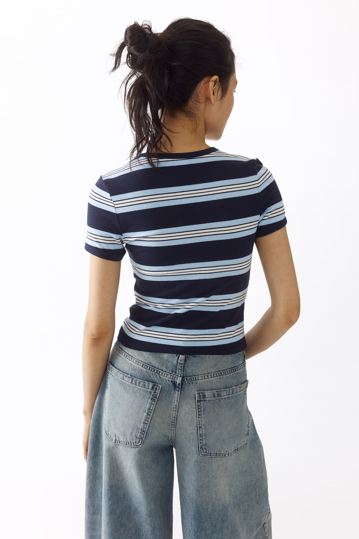 Fitted Cotton T-Shirt - image 2