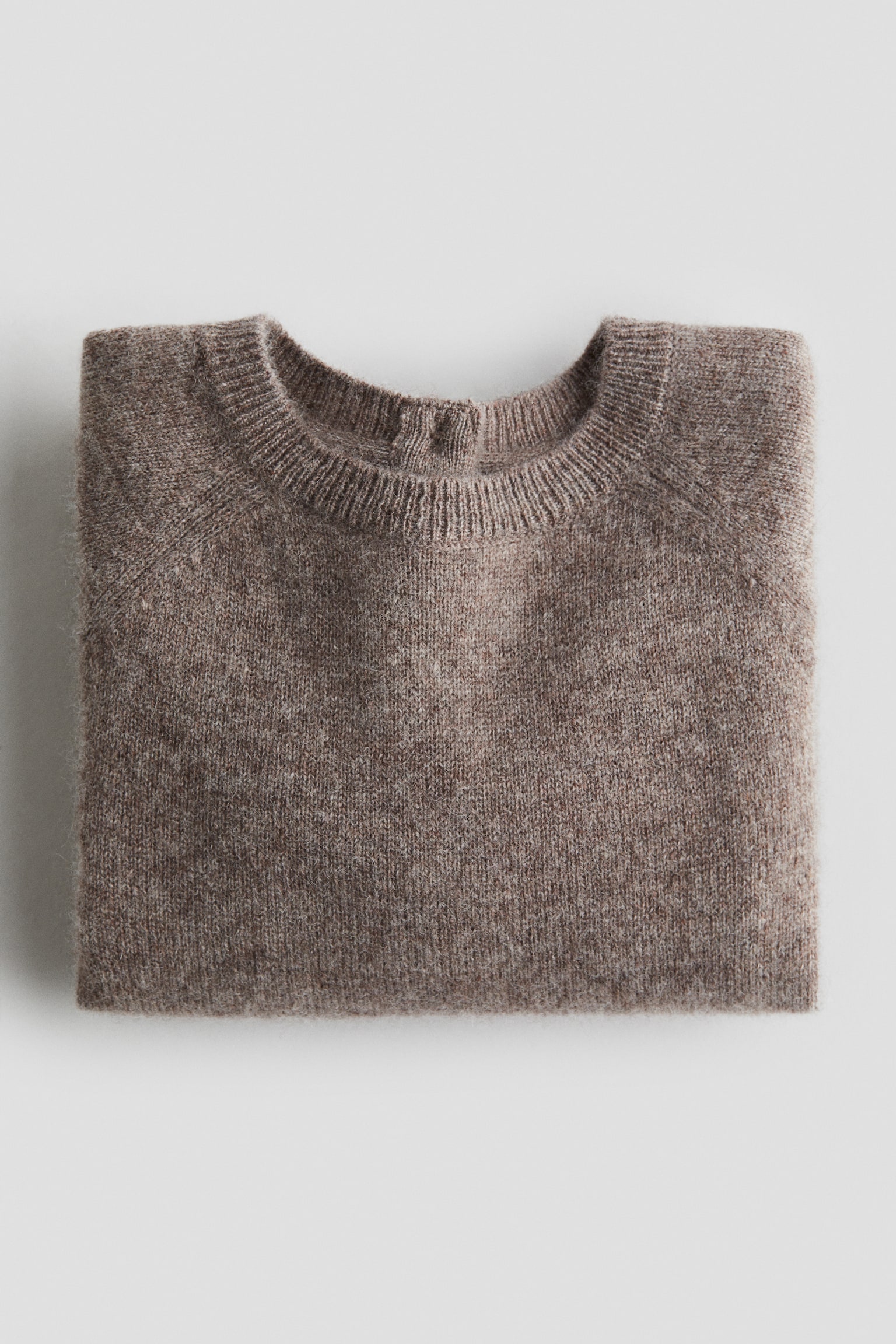 Детский свитер H&M Cashmere Knit, цвет: Коричневый — фото 4