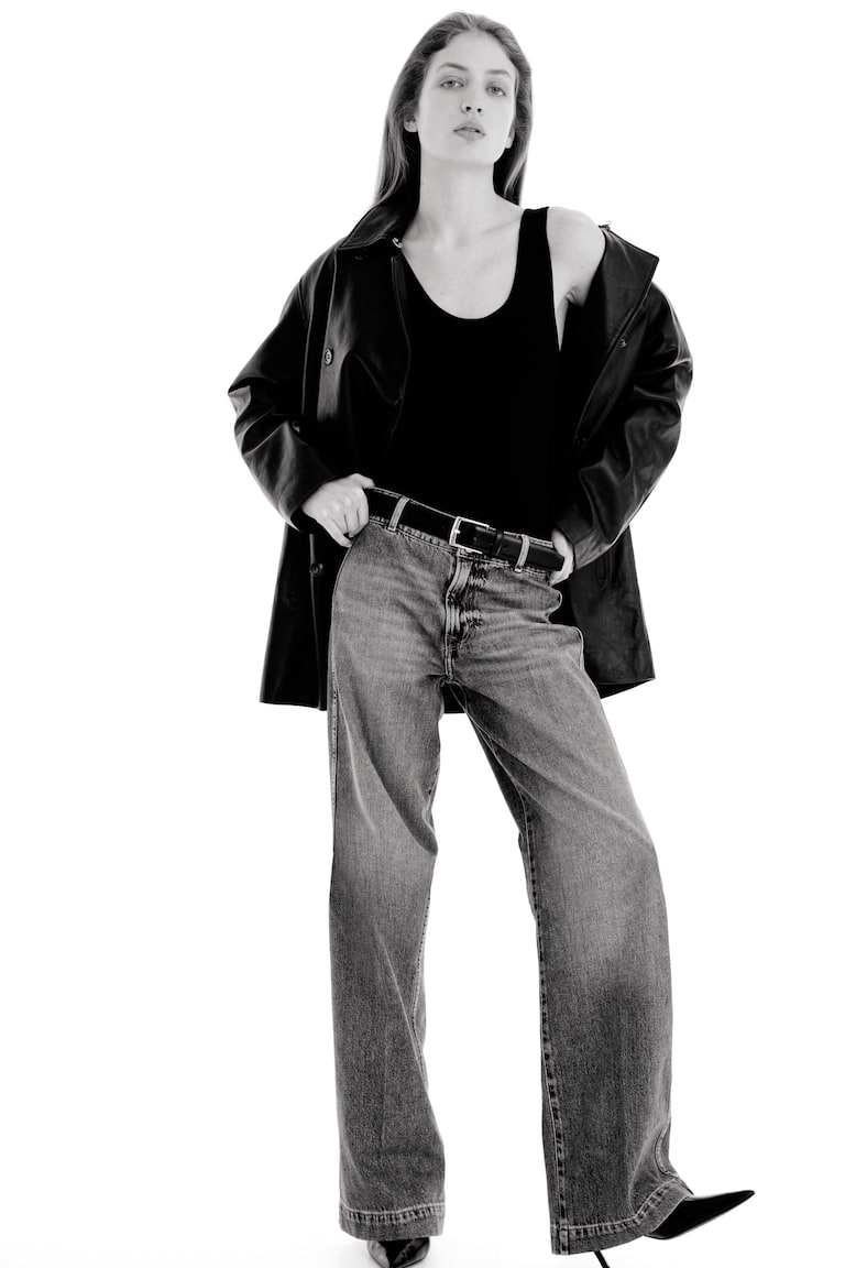 Wide High Waist Jeans