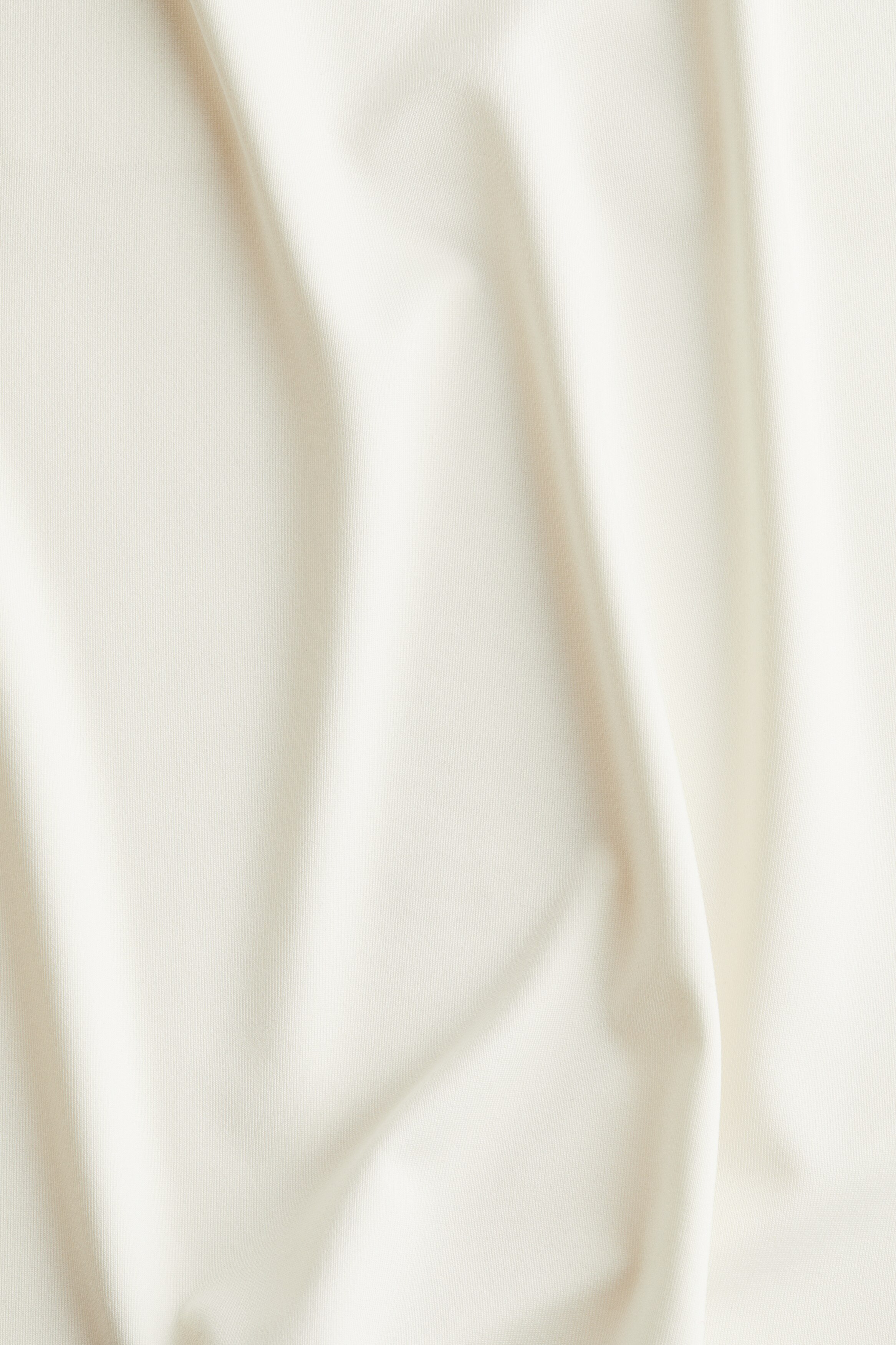 Boat-neck microfibre top