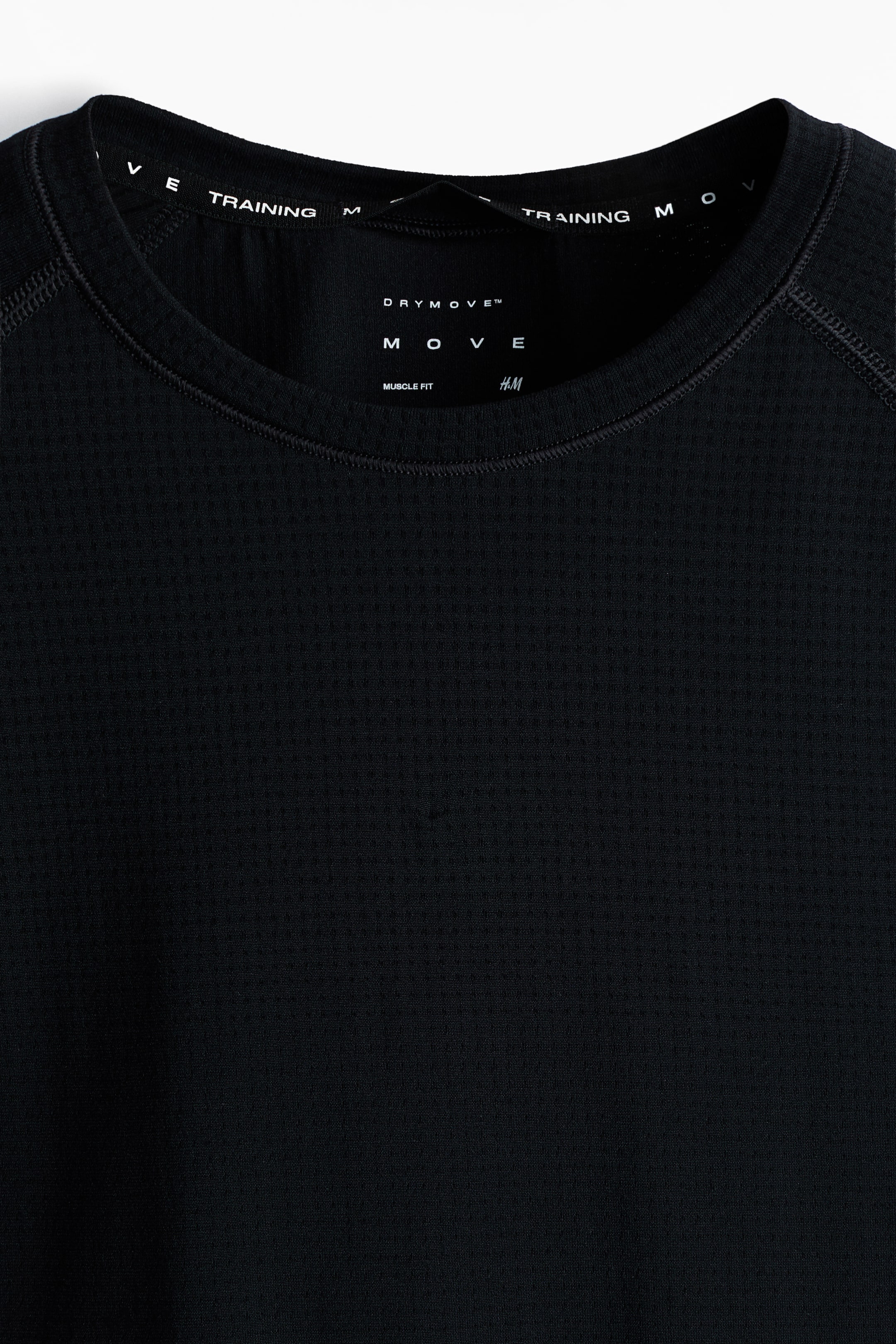 拡大画像を表示: マッスルフィット スポーツTシャツ DryMove™ - ブラック - Men | H&M JP 2