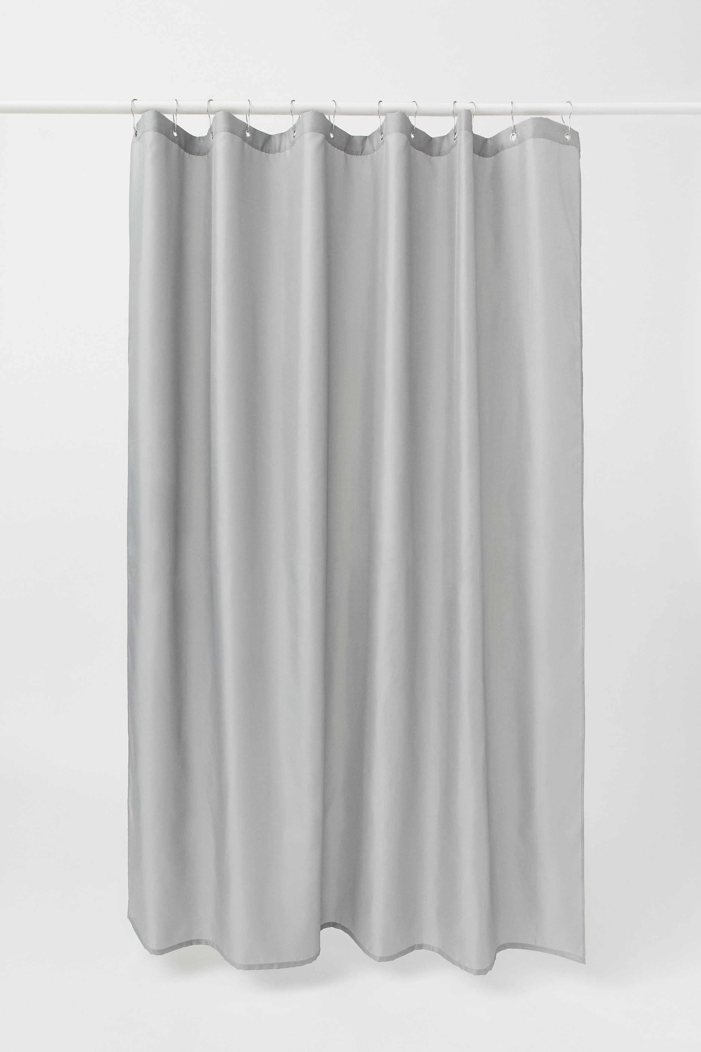 H&M Home  - Douchegordijn - Grijs - size: 180x200
