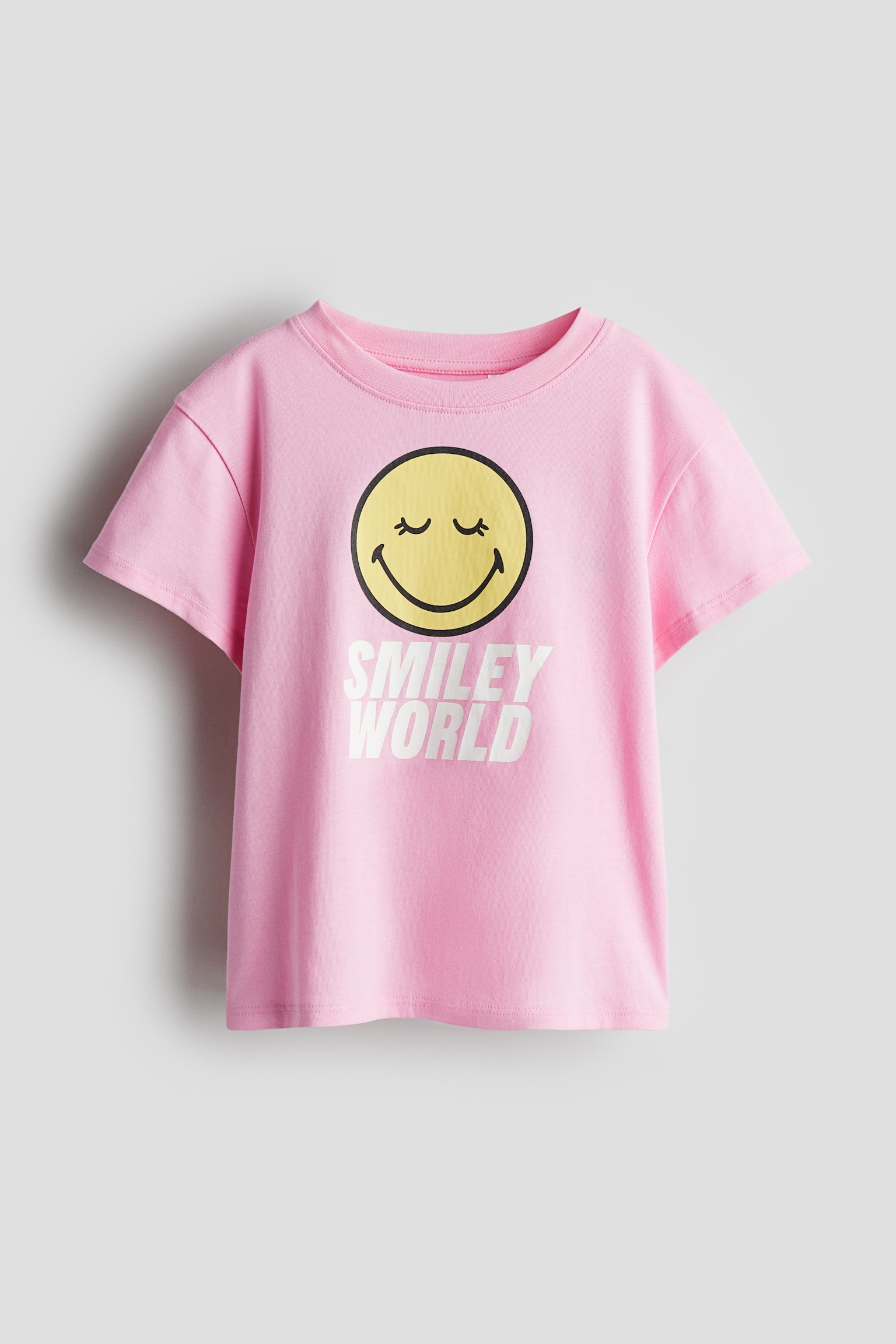 Printed T-shirt - Pink/SmileyWorld®/Red/Peanuts/White/Frozen/White/Lilo & Stitch/Green/Minnie Mouse/White/Hello Kitty/Light pink/Bluey/Red/Minnie Mouse - 1