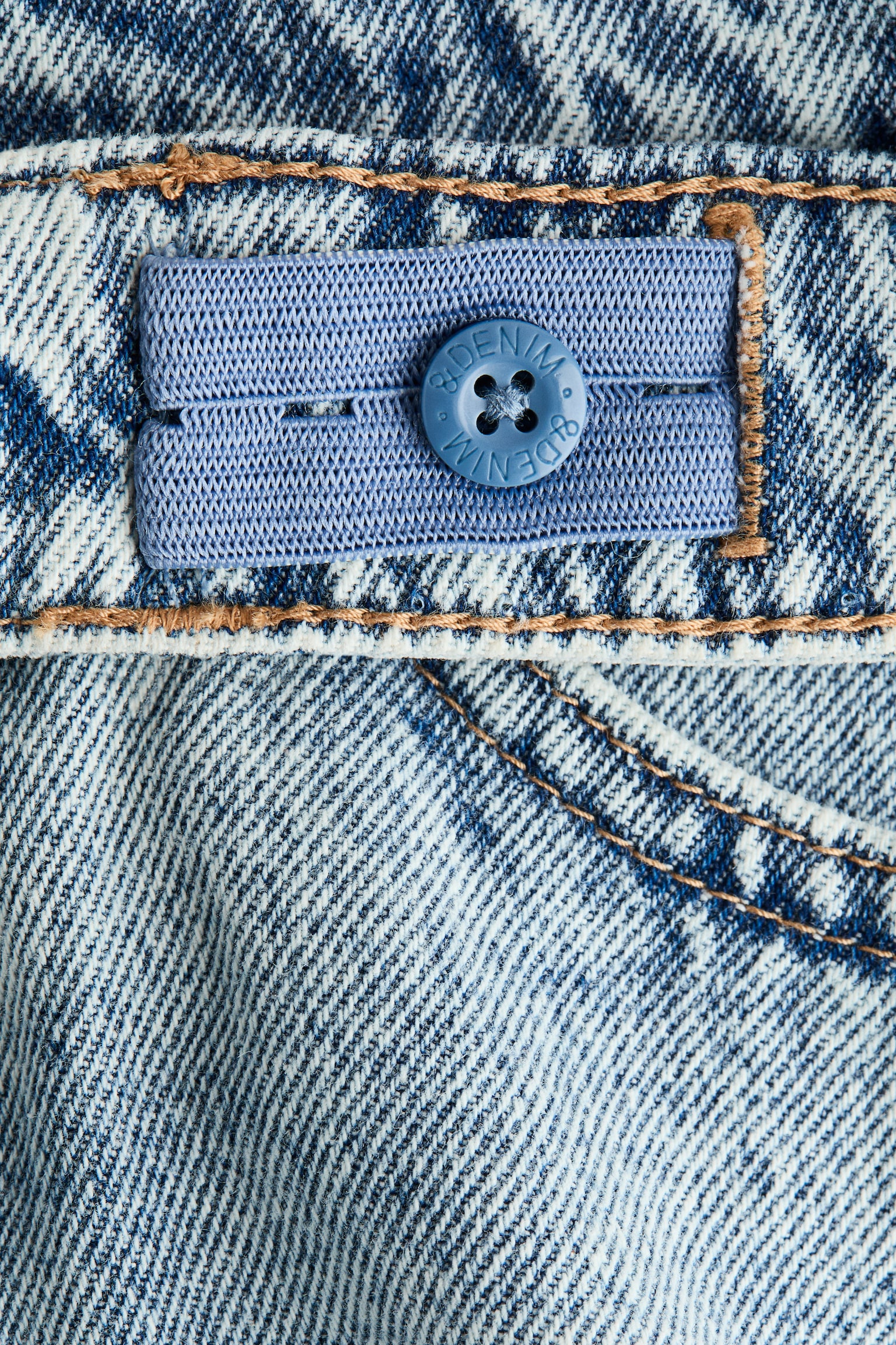 Loose Fit Jeans - כחול ג'ינס בהיר/אפור בהיר/כחול ג'ינס - 7