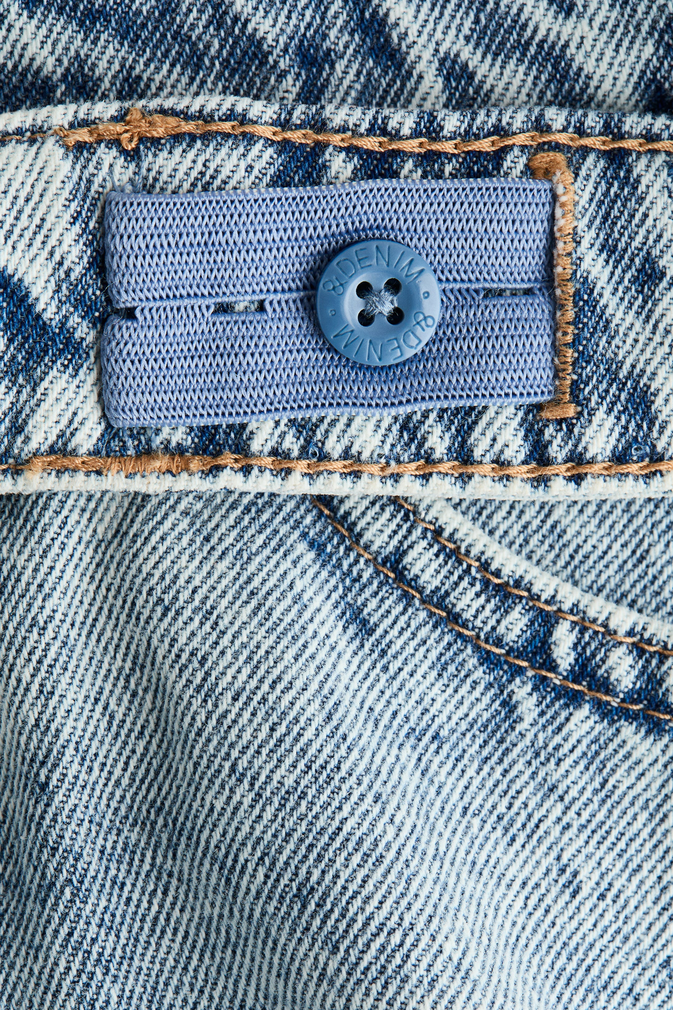 Visa större bild: Loose Fit Jeans - Ljus denimblå - BARN | H&M FI 7