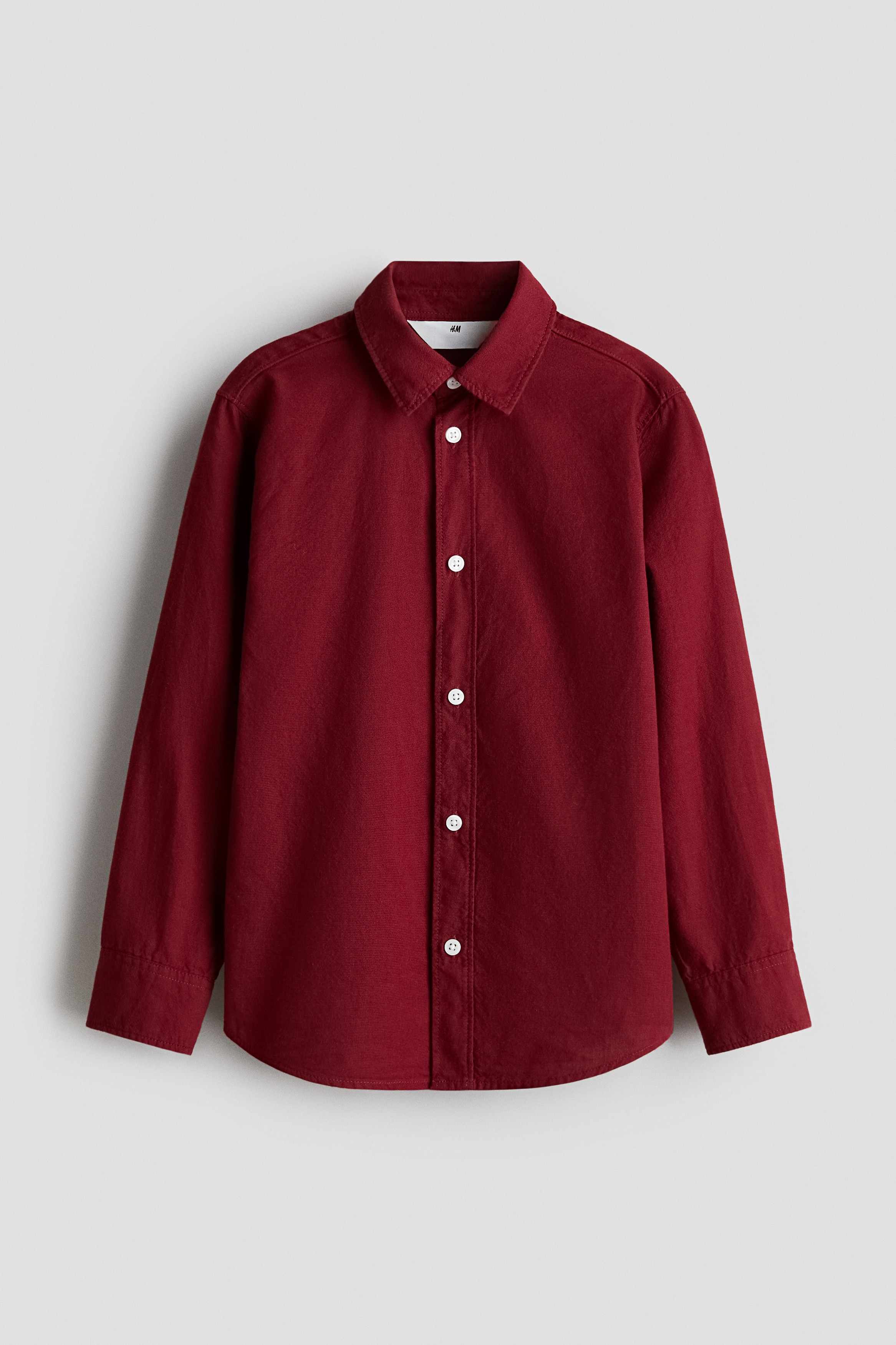 Red Cotton Shirt for kids | H&M US