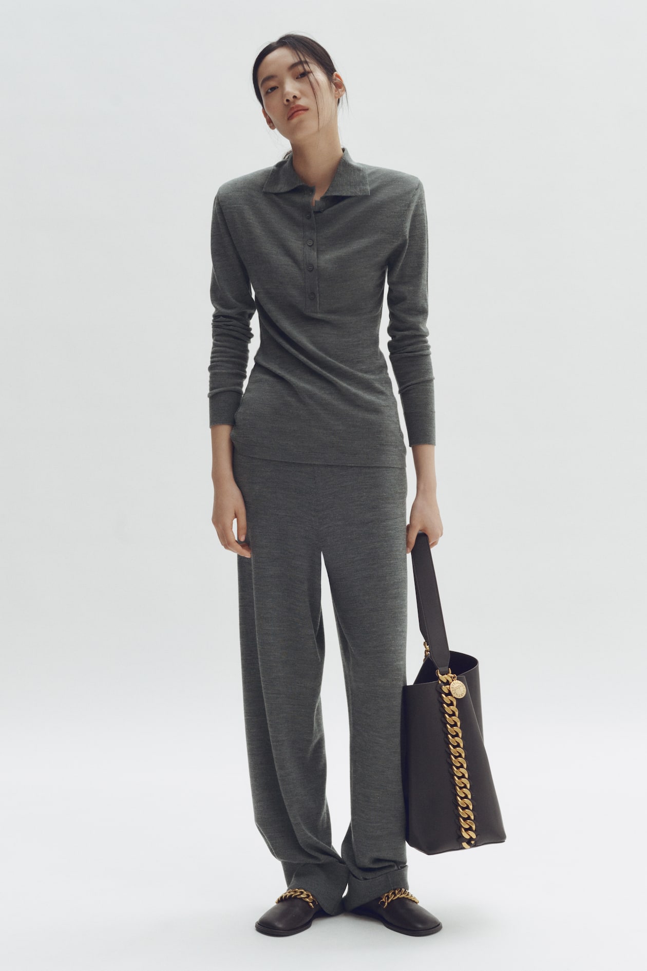 Merino Wool Polo Shirt - image 3