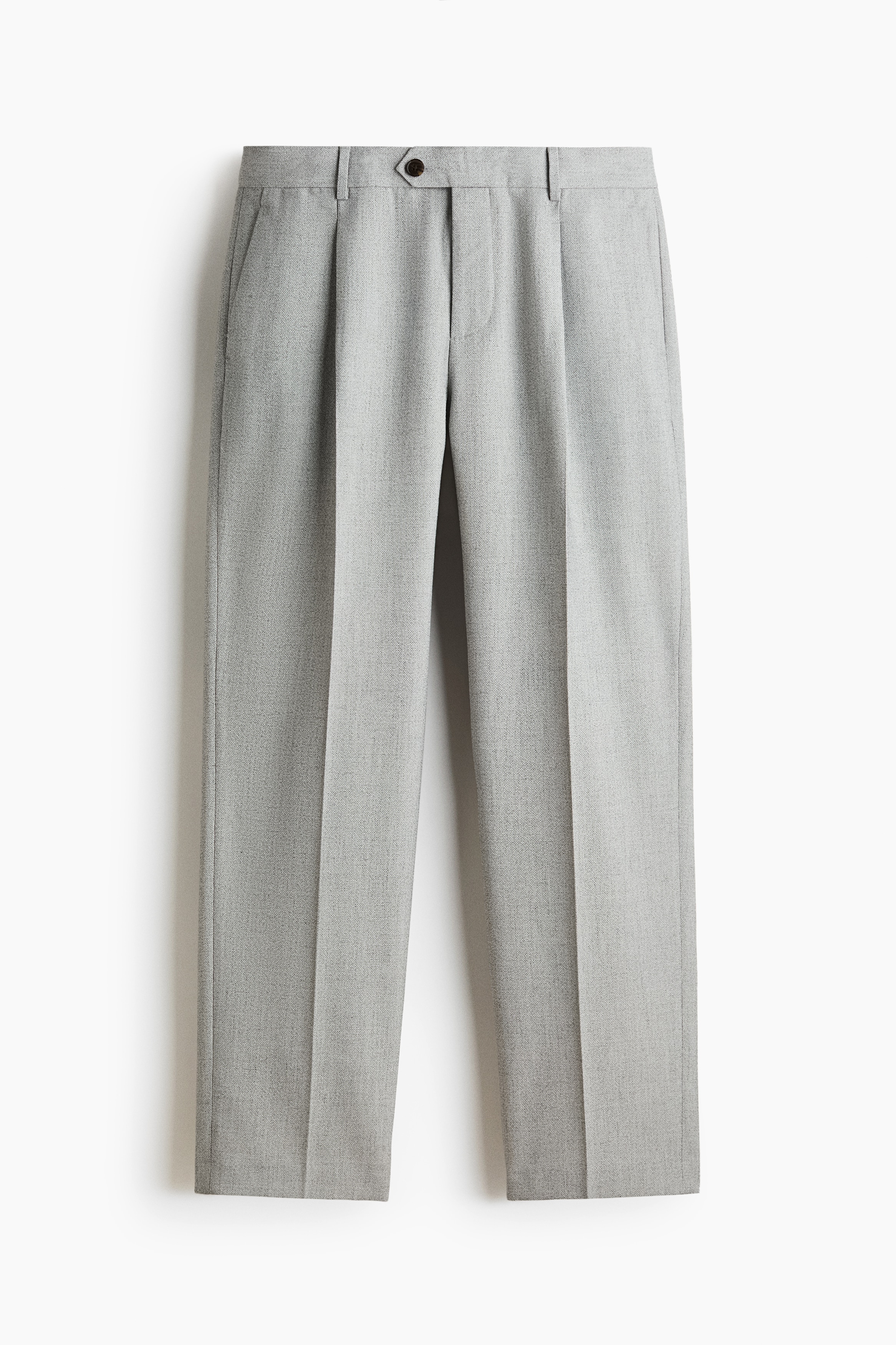 Regular Fit Tailored trousers - Light grey