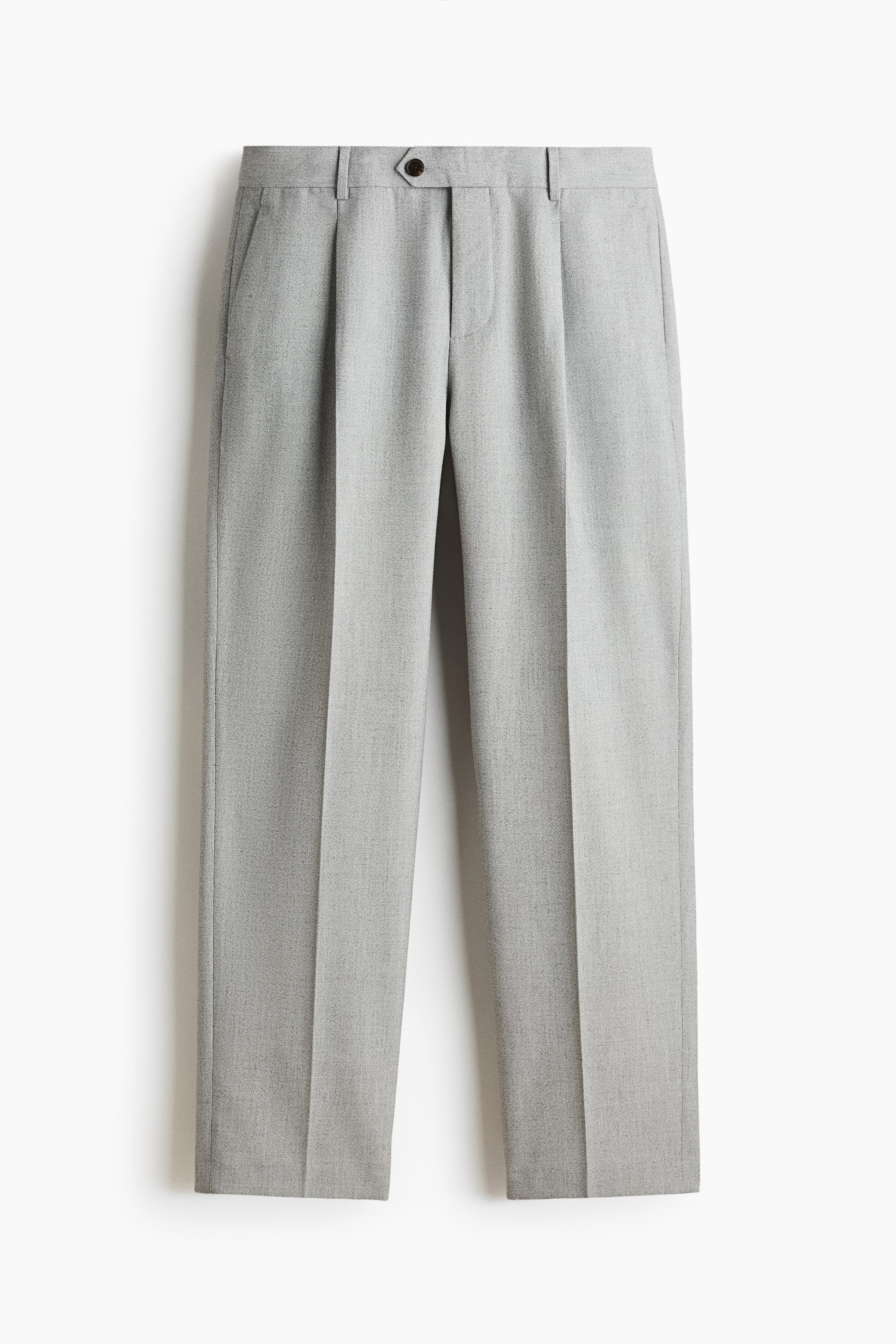 View larger image: Regular Fit Tailored trousers - Light grey - Men | H&M 1
