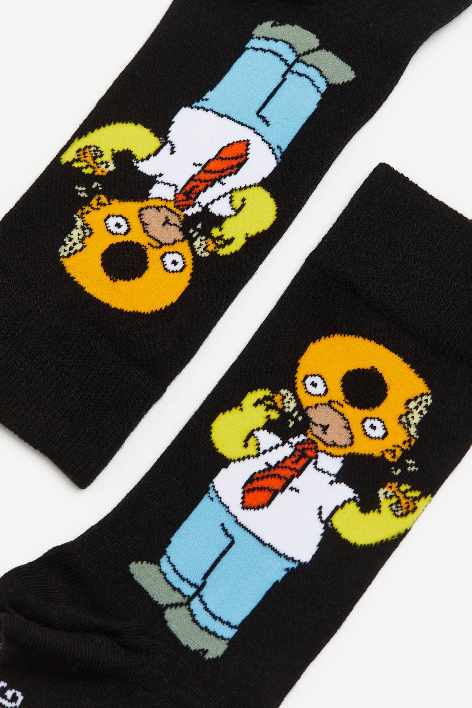 Tất có hoạ tiết - Màu đen/The Simpsons - 2