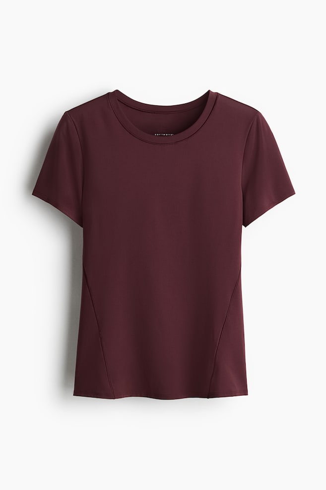 Sports top with DryMove™ - Light burgundy/Warm brown/Ivory/Plum purple/Light maroon/Navy blue/White - 1