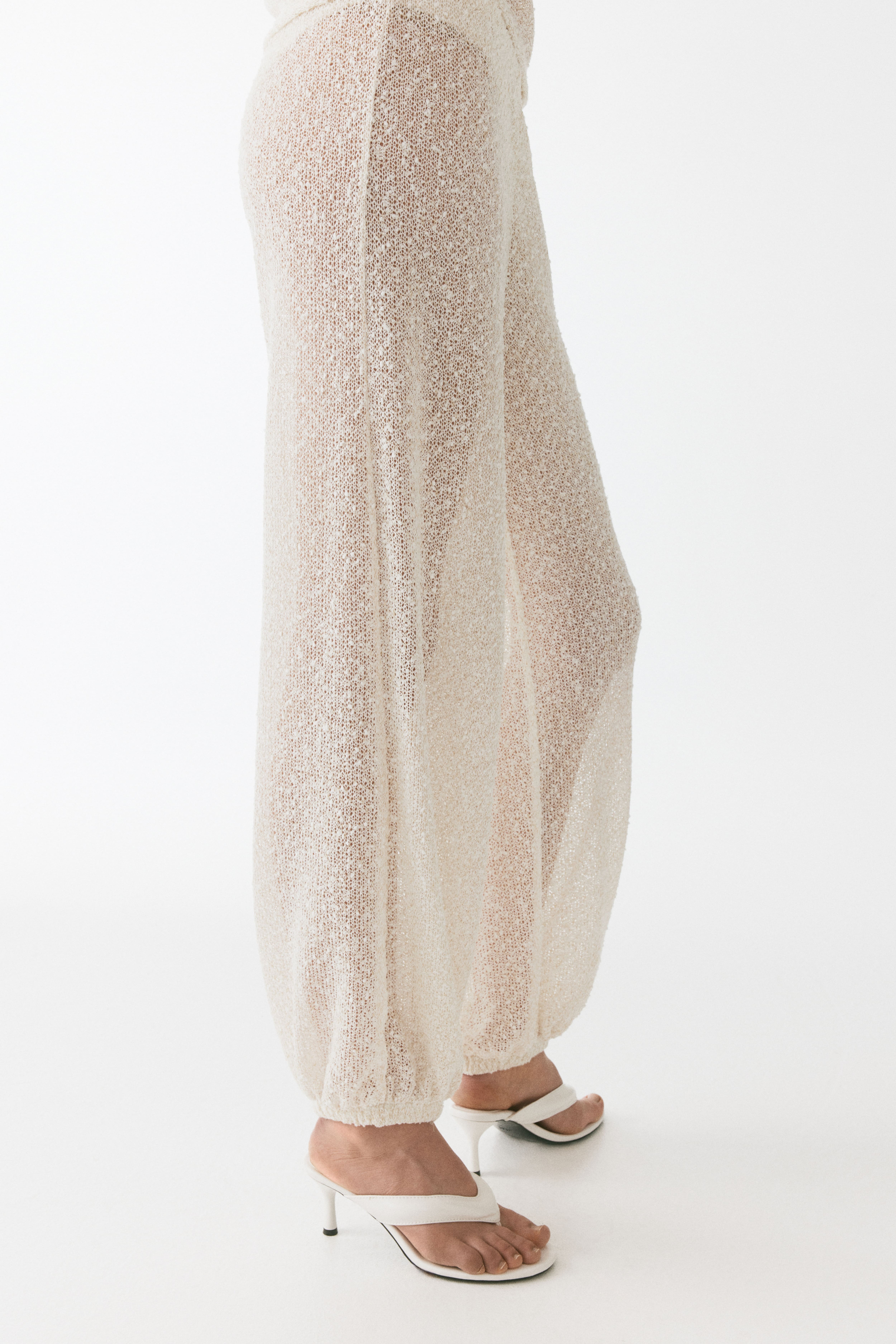 Glittery Knit Pants