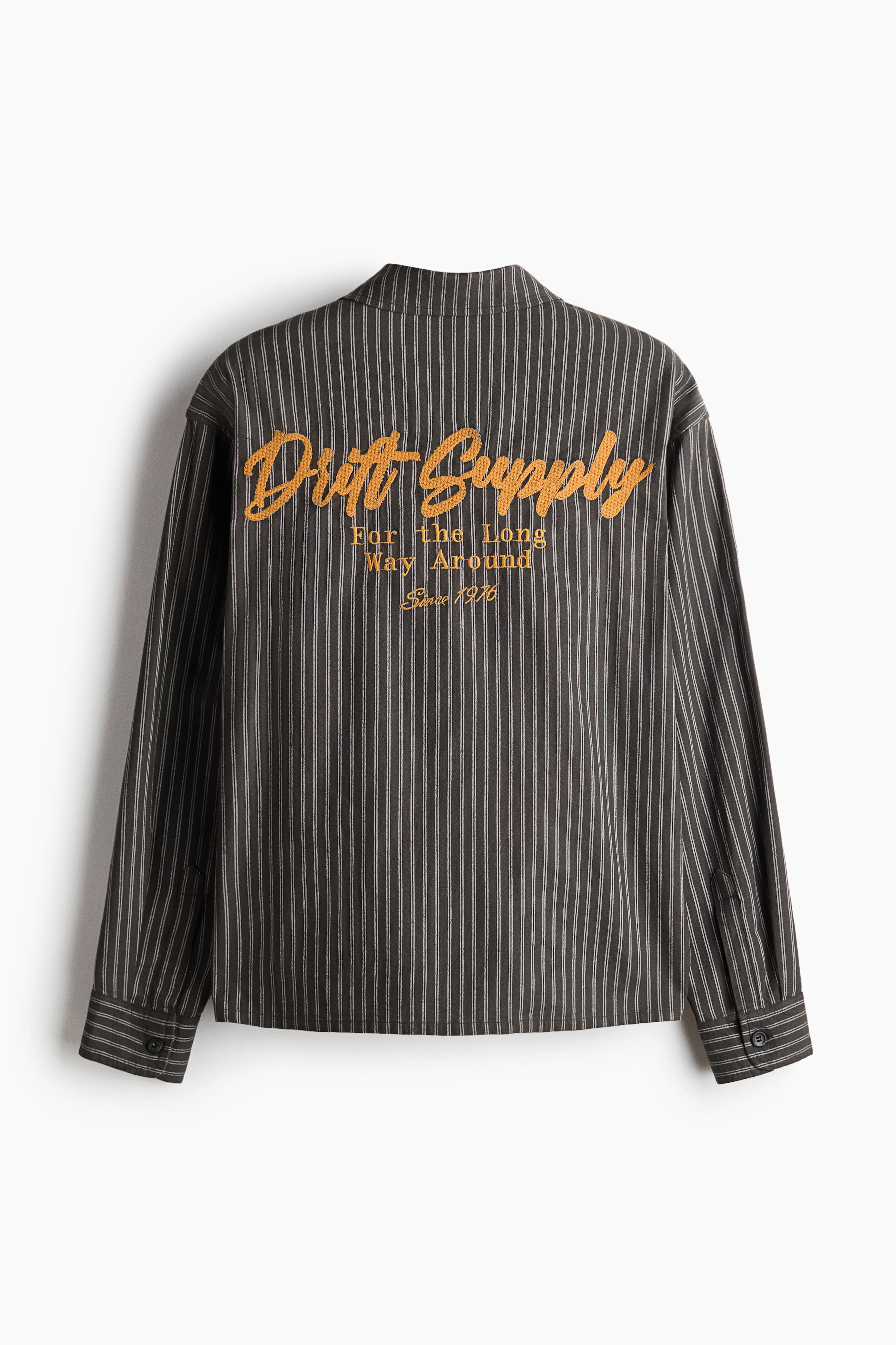 Embroidered Cotton Overshirt