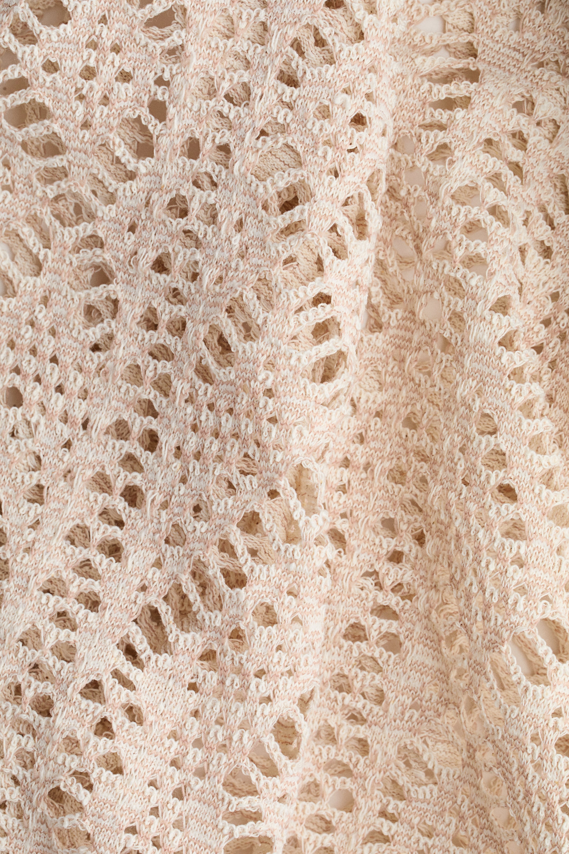 Crochet-Look Halterneck Dress