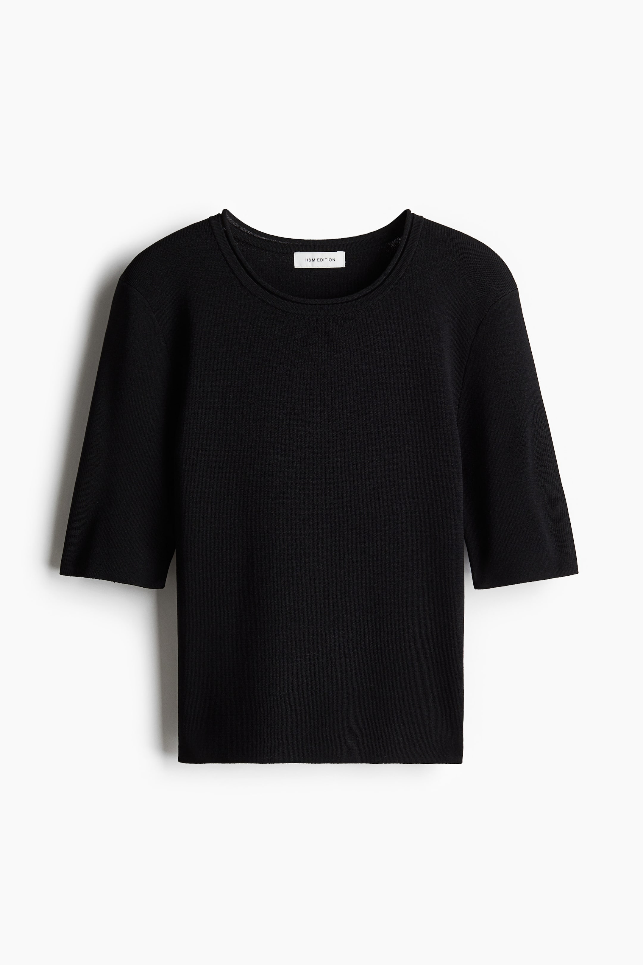 Fine-Knit T-Shirt