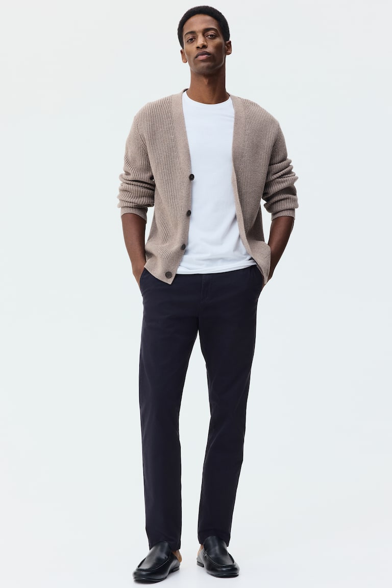 Pamučne čino pantalone Slim Fit