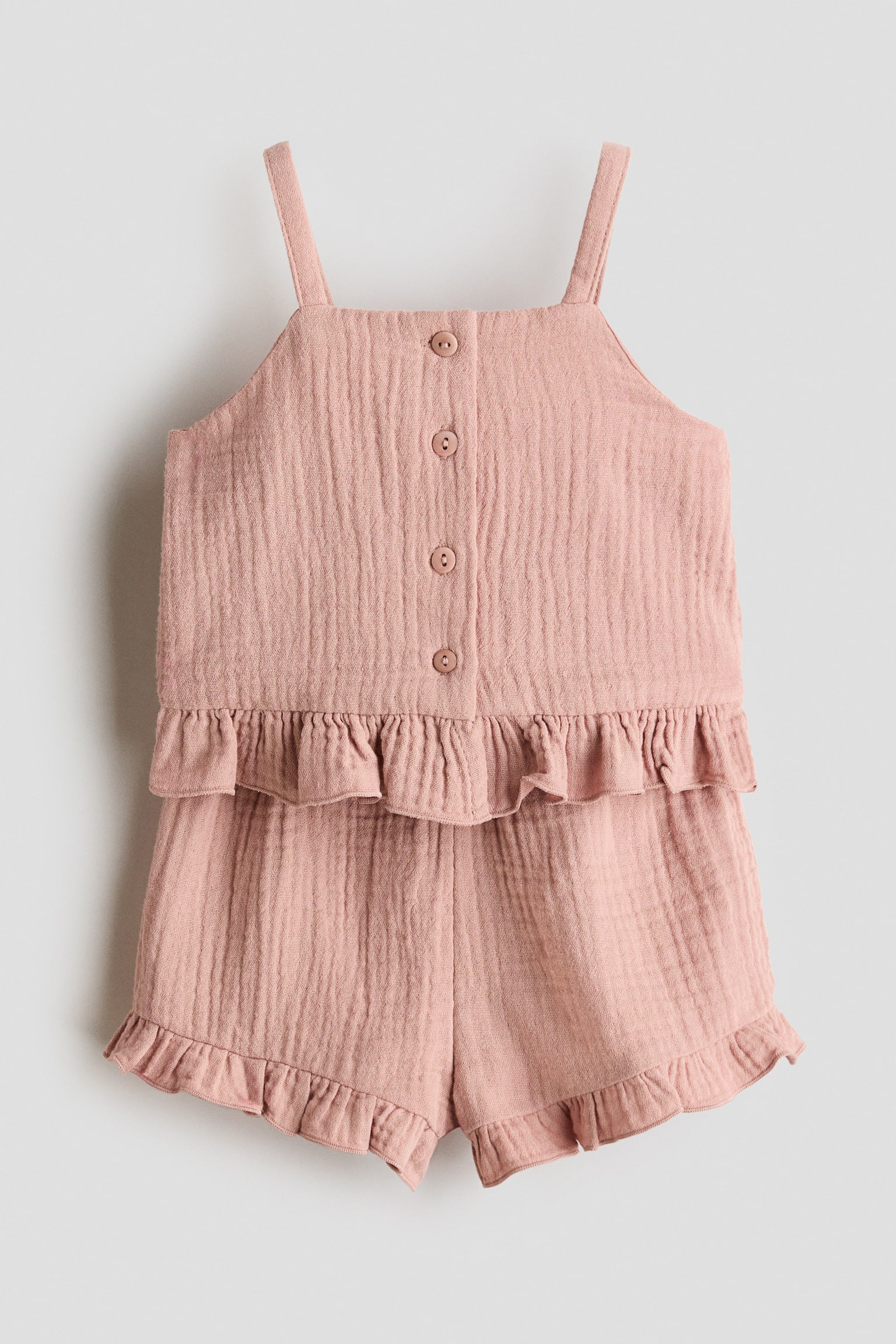 2-Piece Cotton Muslin Set - 2