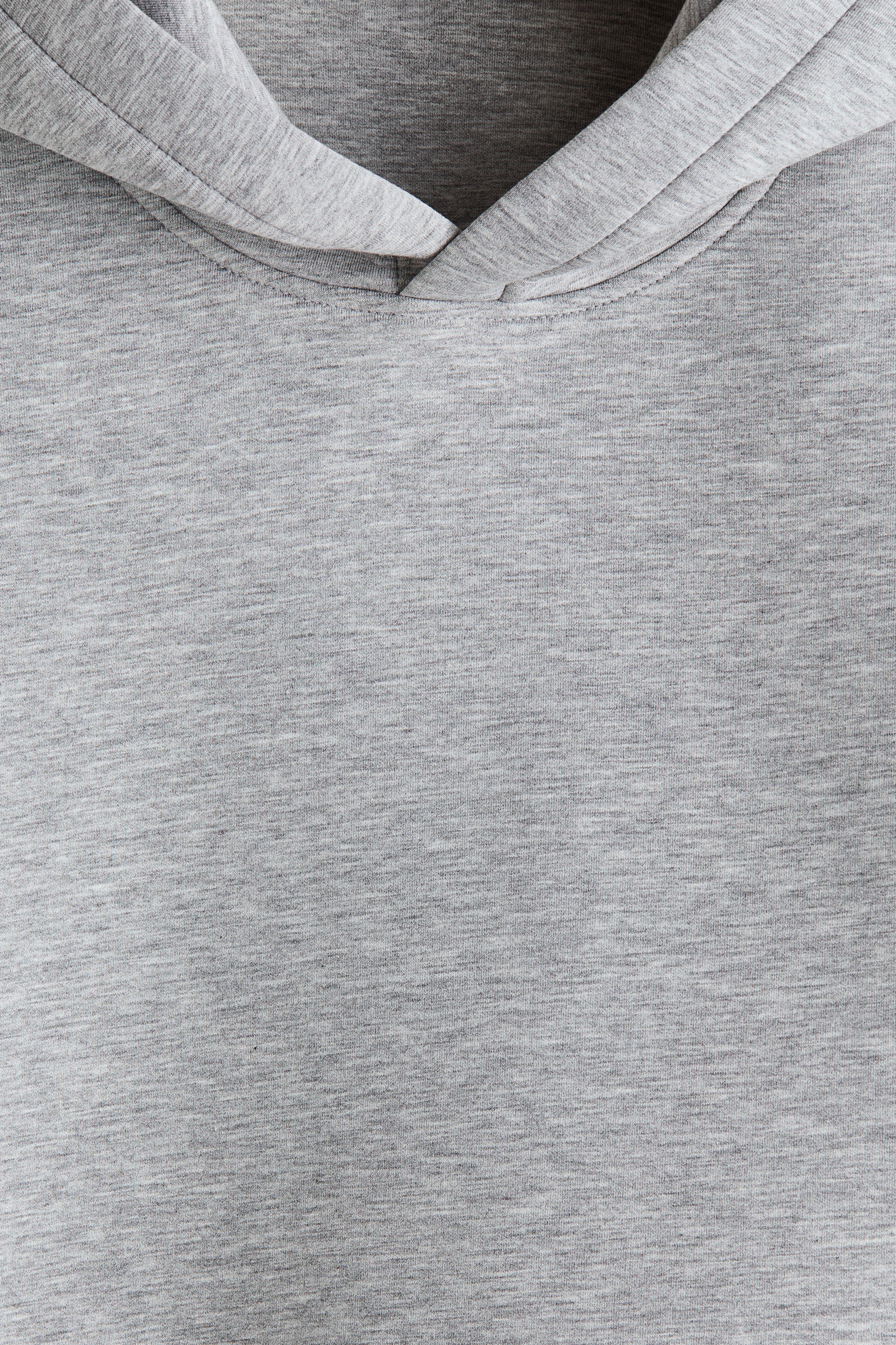 View larger image: Loose Fit Scuba hoodie - Grey marl - Men | H&M 7