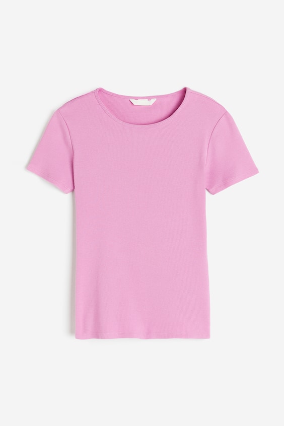 Playeras rosas para mujer | H&M MX