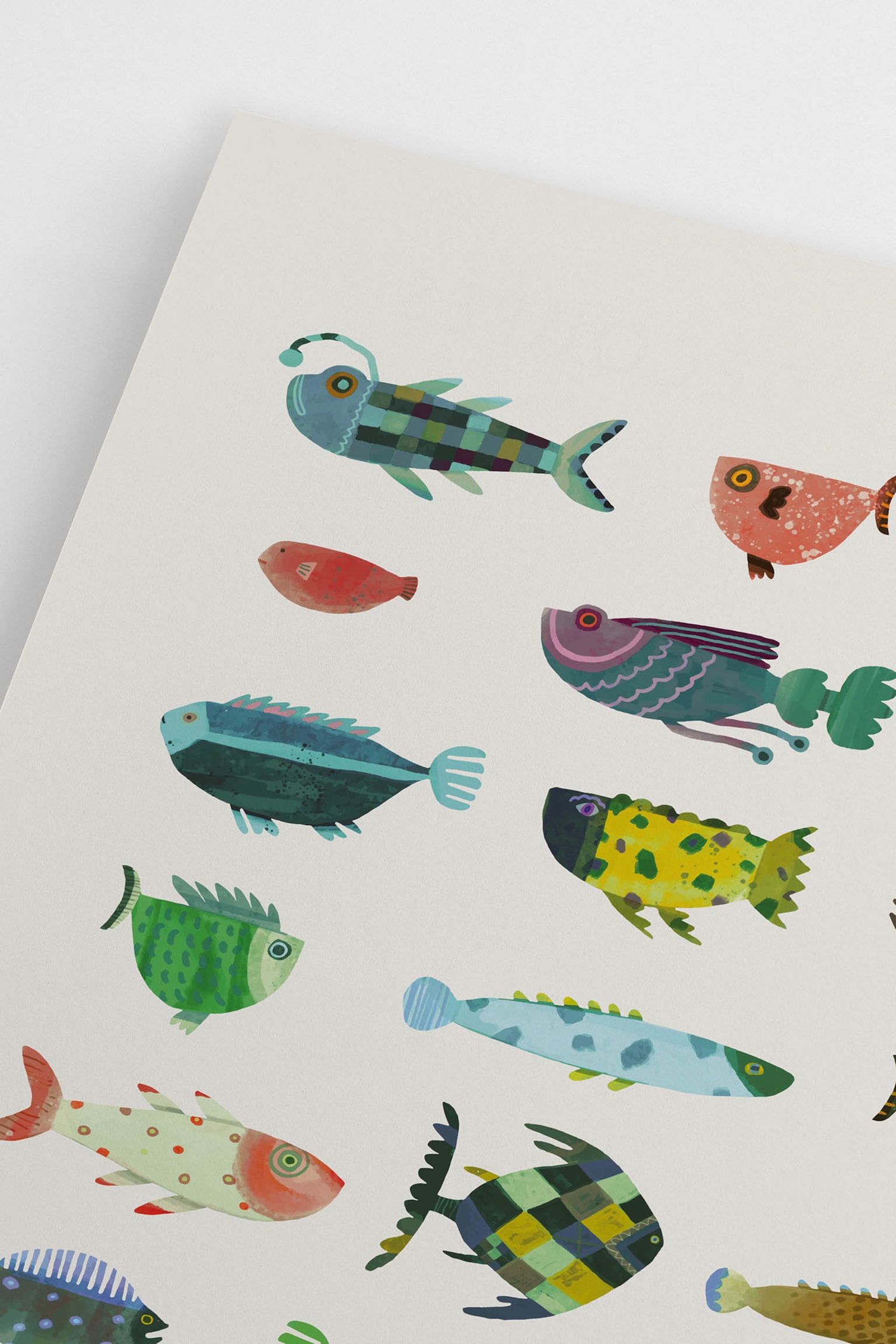 Great Fish Poster - Beige - 3