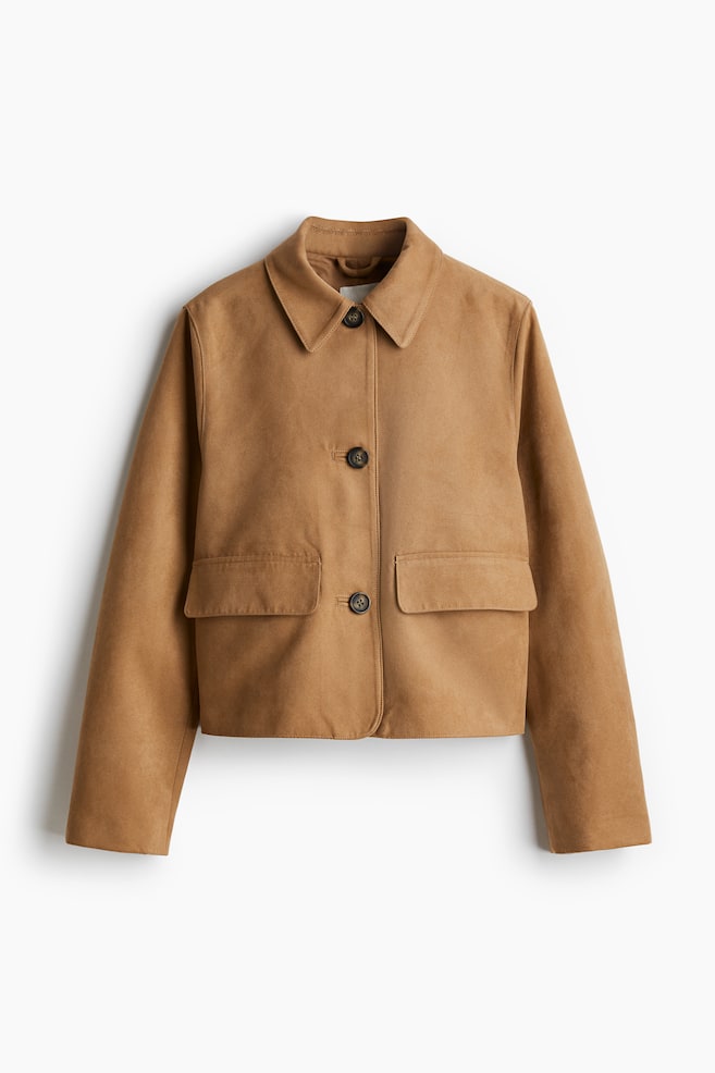 Jacke - Dunkelbeige - 1
