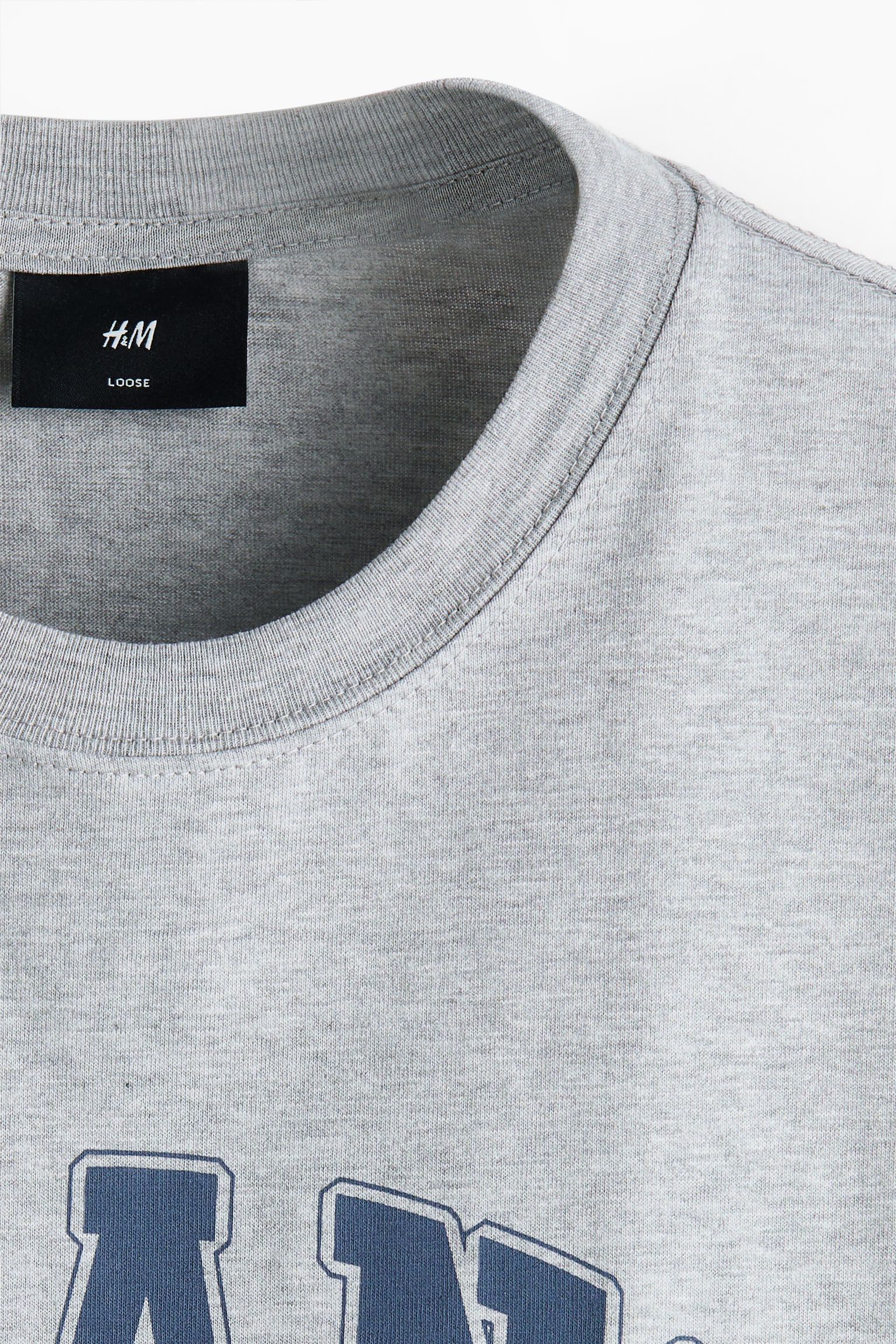 T-shirt med tryk Relaxed Fit - Gråmeleret/Balance/Mørkegrøn/Purpose/Hvid/Umamimad - 2