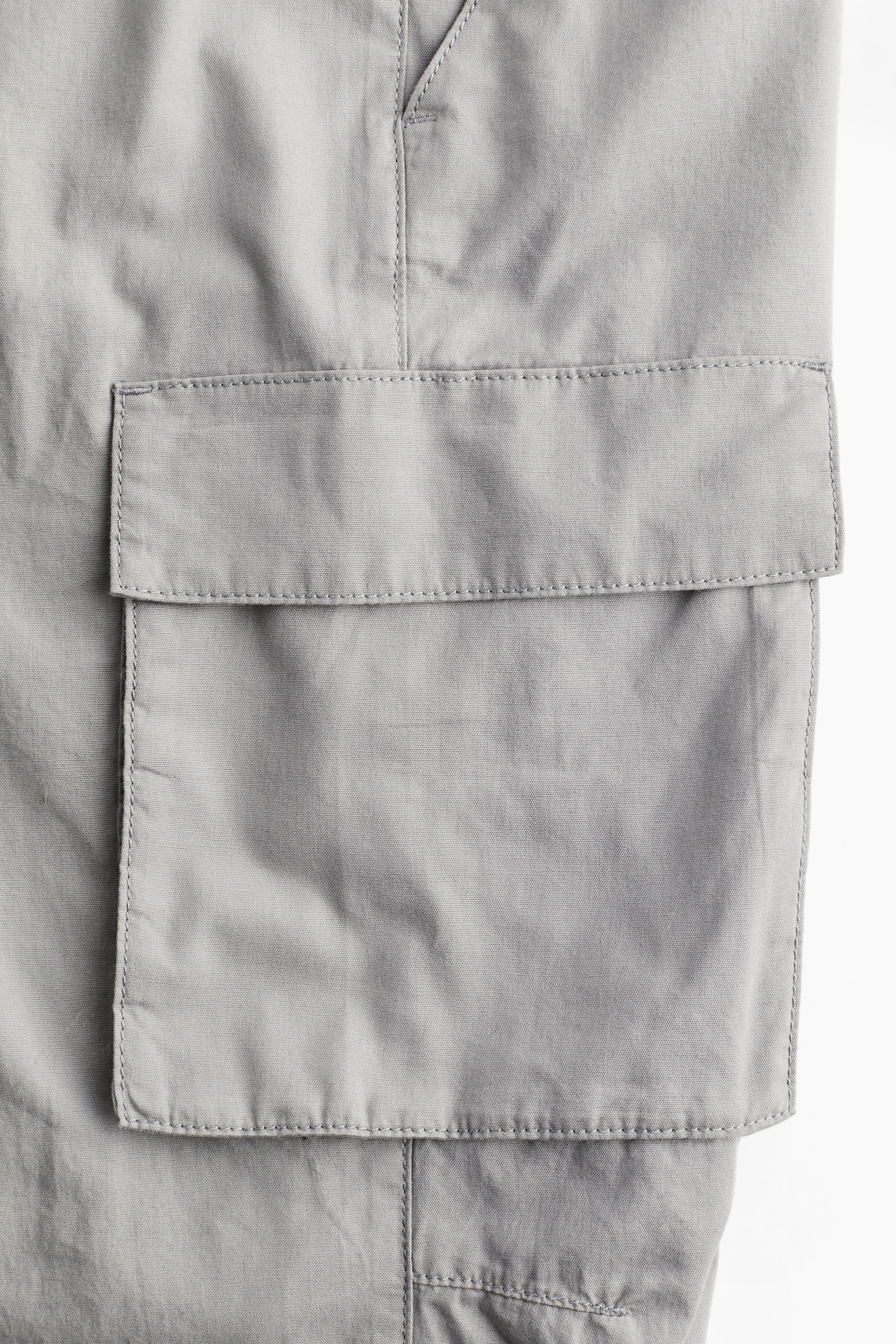 Canvas cargo trousers - Light grey/Dark khaki green/Black/Light dusty green/Light beige/Dark grey - 5