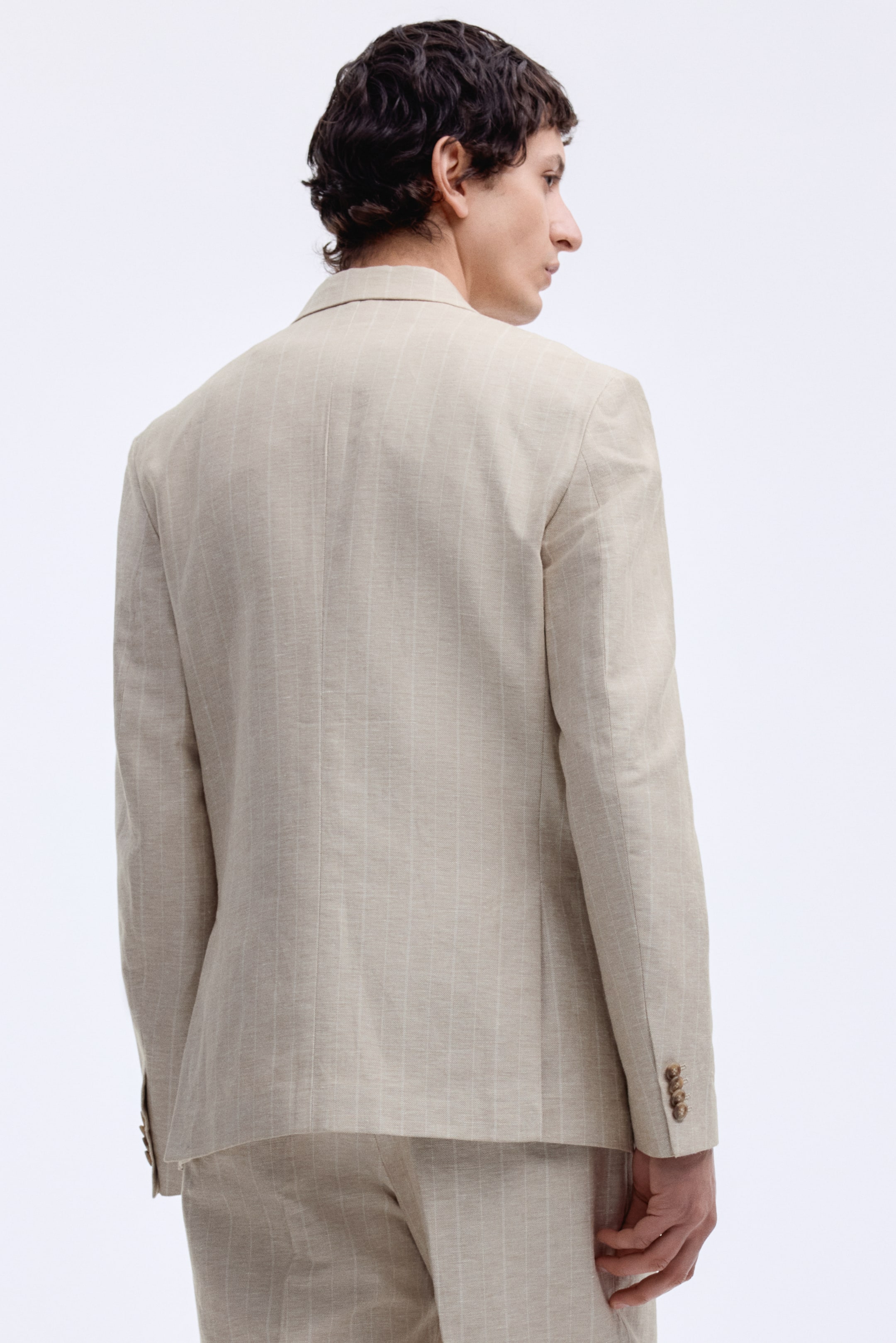 Мужские куртки H&M Regular-Fit Double-Breasted Jacket — фото 5