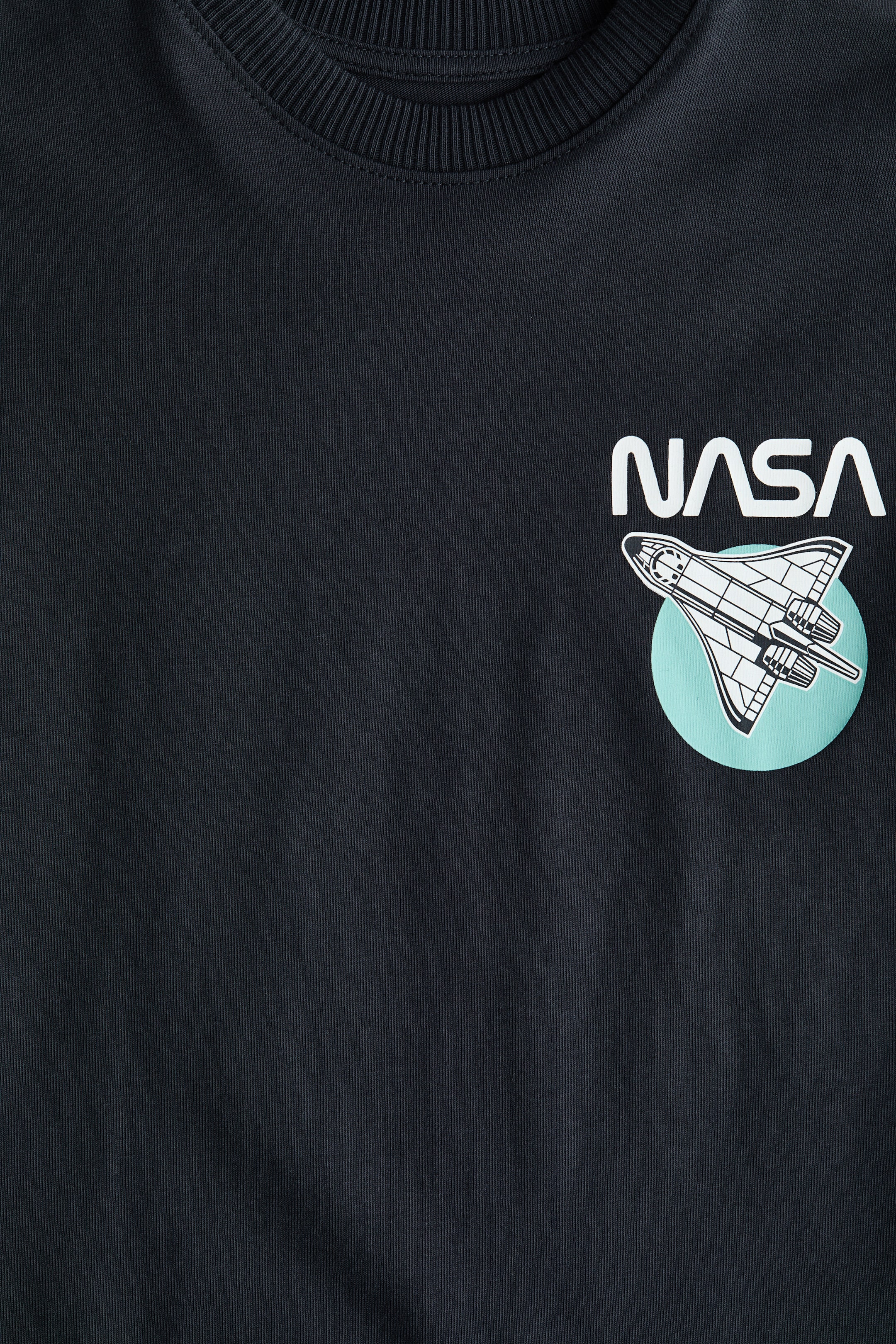 View larger image: Printed T-shirt - Black/NASA - Kids | H&M IN 6
