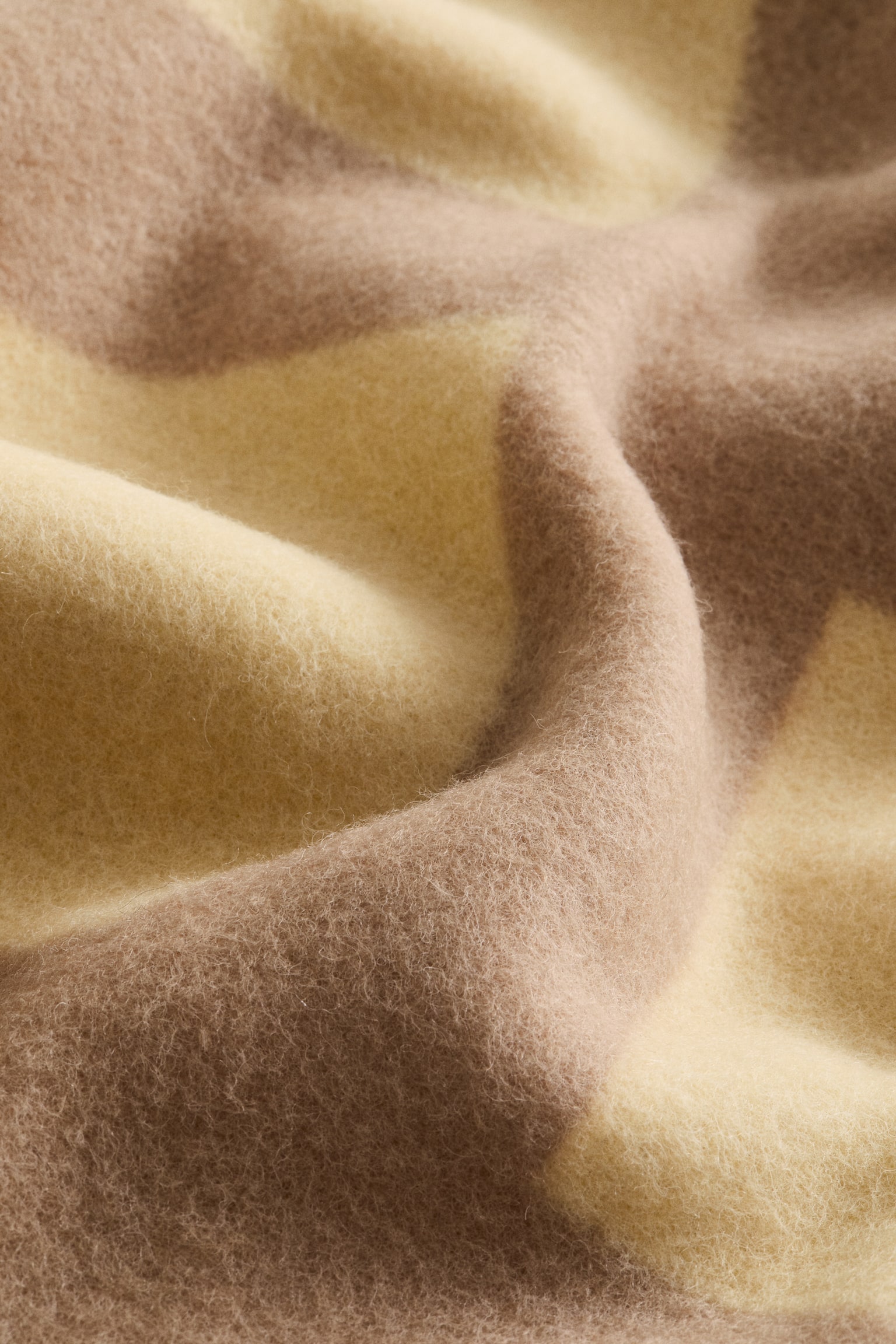 Wool-blend blanket - Light yellow/Beige/Beige/Colour block/Black/Beige/Pink/Cream - 5
