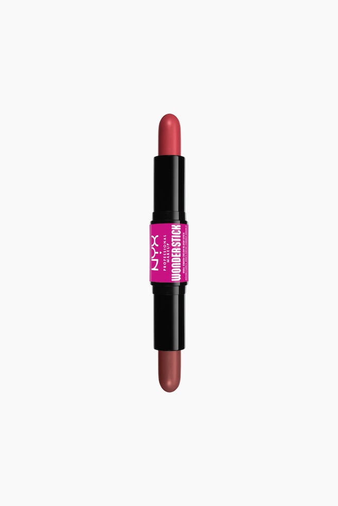Dual-ended Cream Blush Stick - Coral N Deep Peach/Light Peach N Baby Pink/Deep Magenta N Ginger/Bright Amber N Fuchsia/Honey Orange N Rose - 1