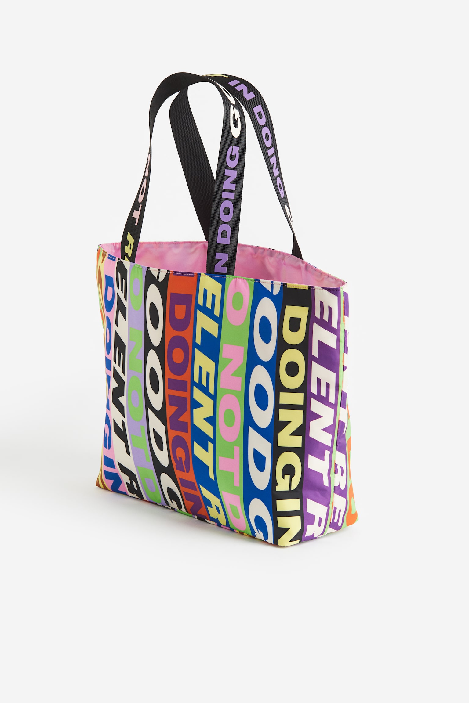 Large shopper - Black/Multicoloured - 3