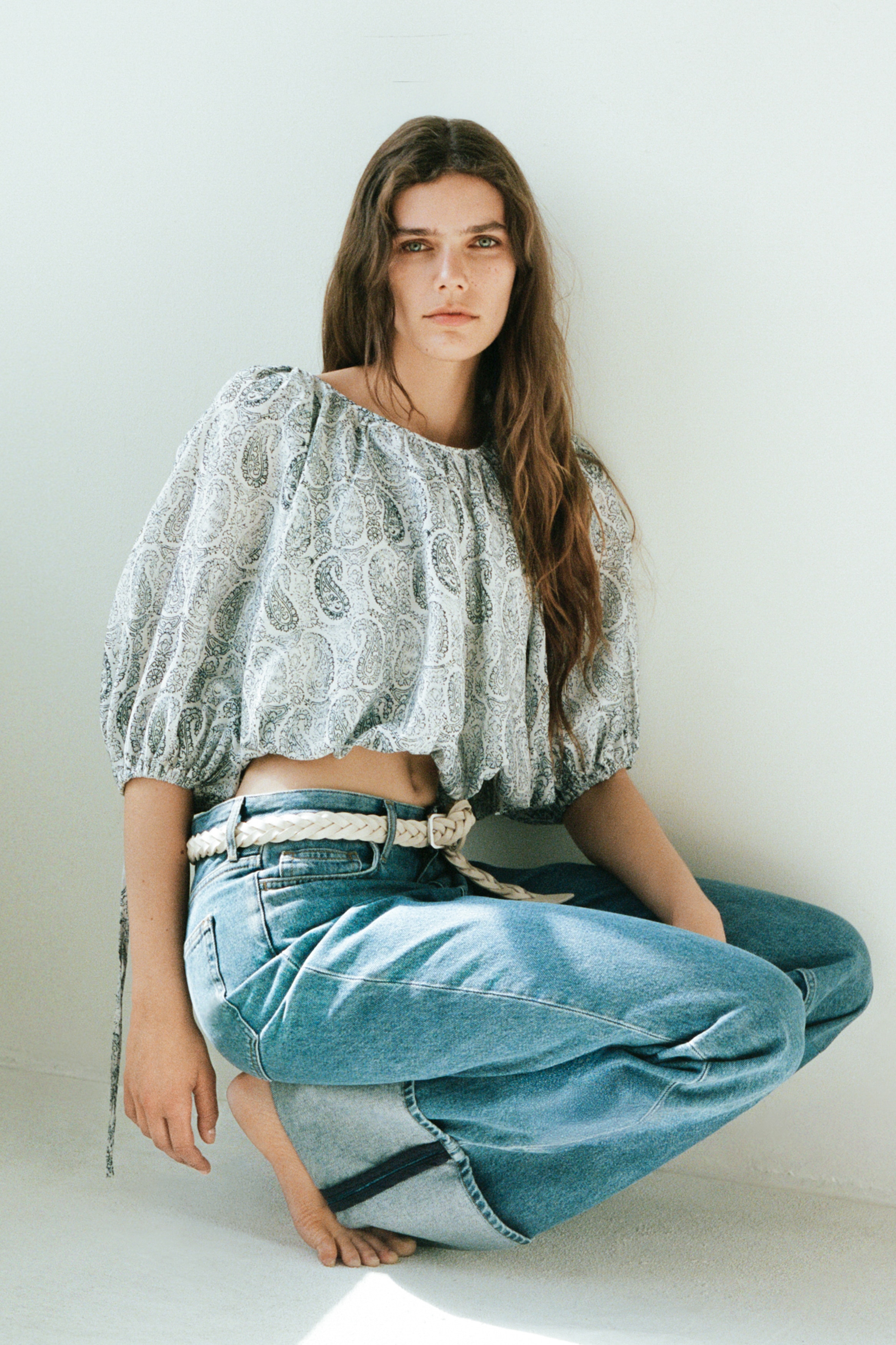 Oversized Tie-Detail Blouse from H&M - $29.99