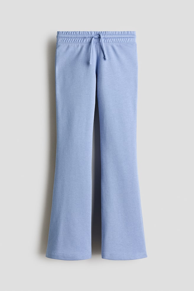 Flared Joggers - Light blue/Black/Light gray melange/Light beige melange - 1