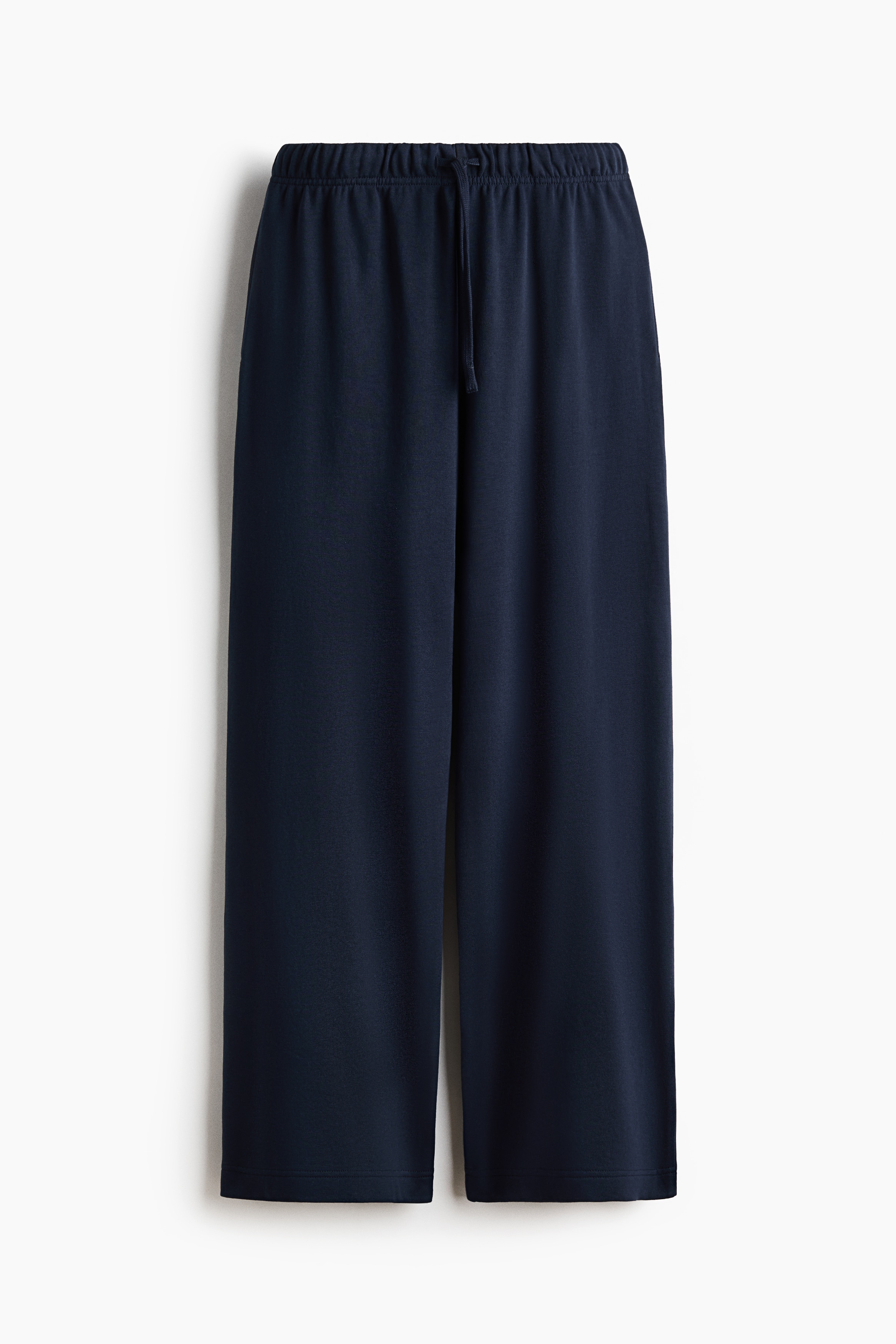 Straight-leg joggers - Navy blue/Burgundy/Dark brown/Light grey marl