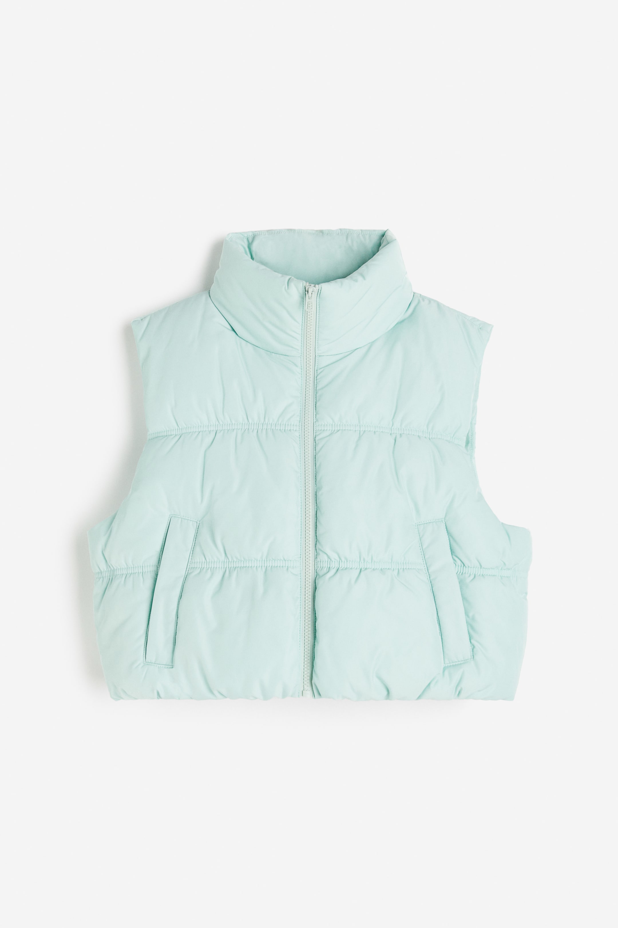 View larger image: Puffer Vest - Light turquoise - Ladies | H&M AU 1