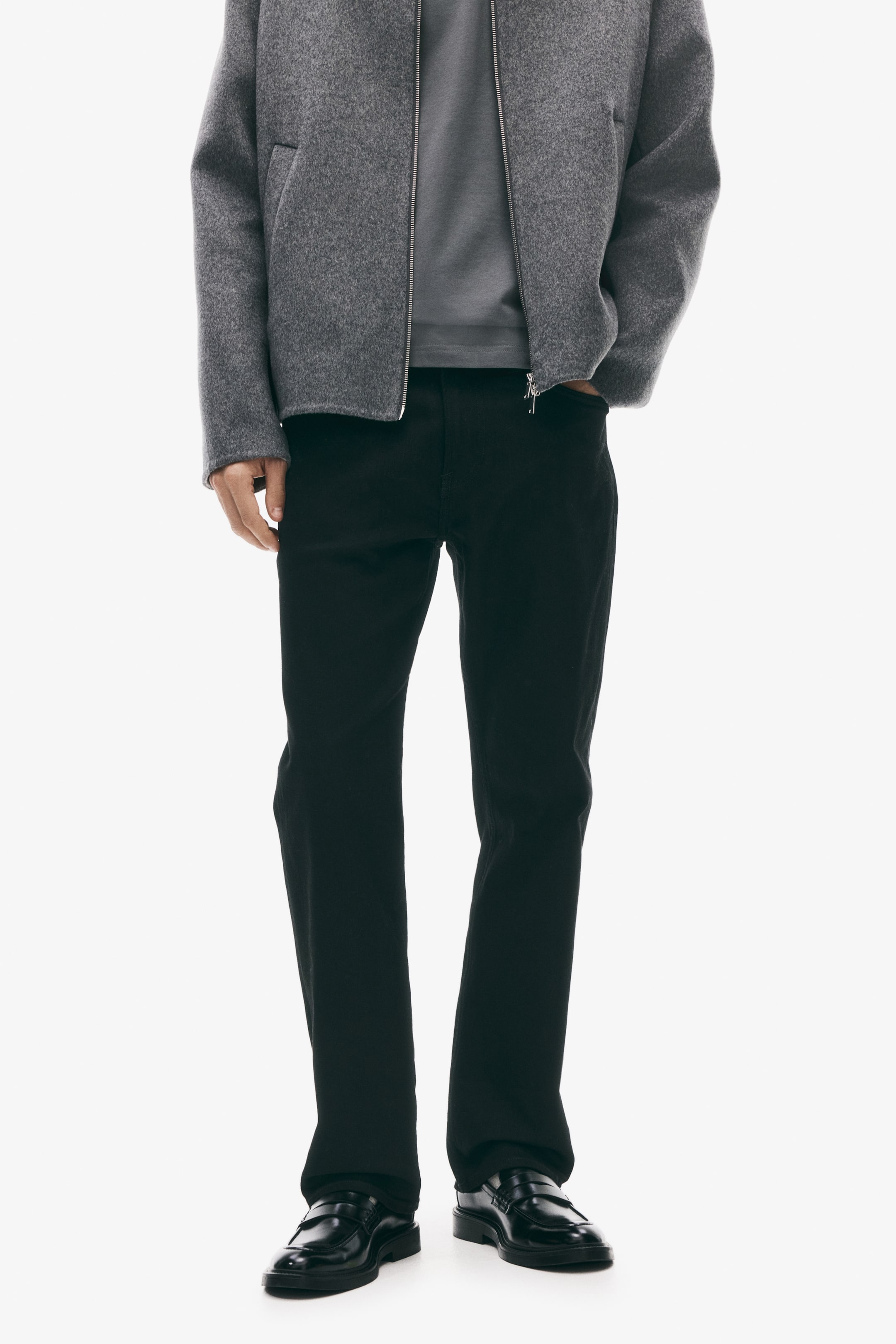 View larger image: Regular Jeans - Denim black - Men | H&M US 2