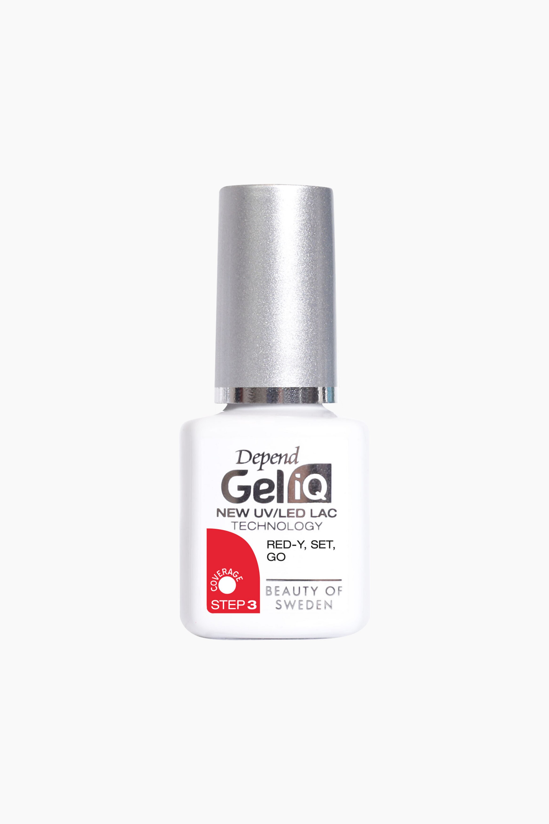 Depend - Geliq Nail Polish - Rød-y, Set, Go