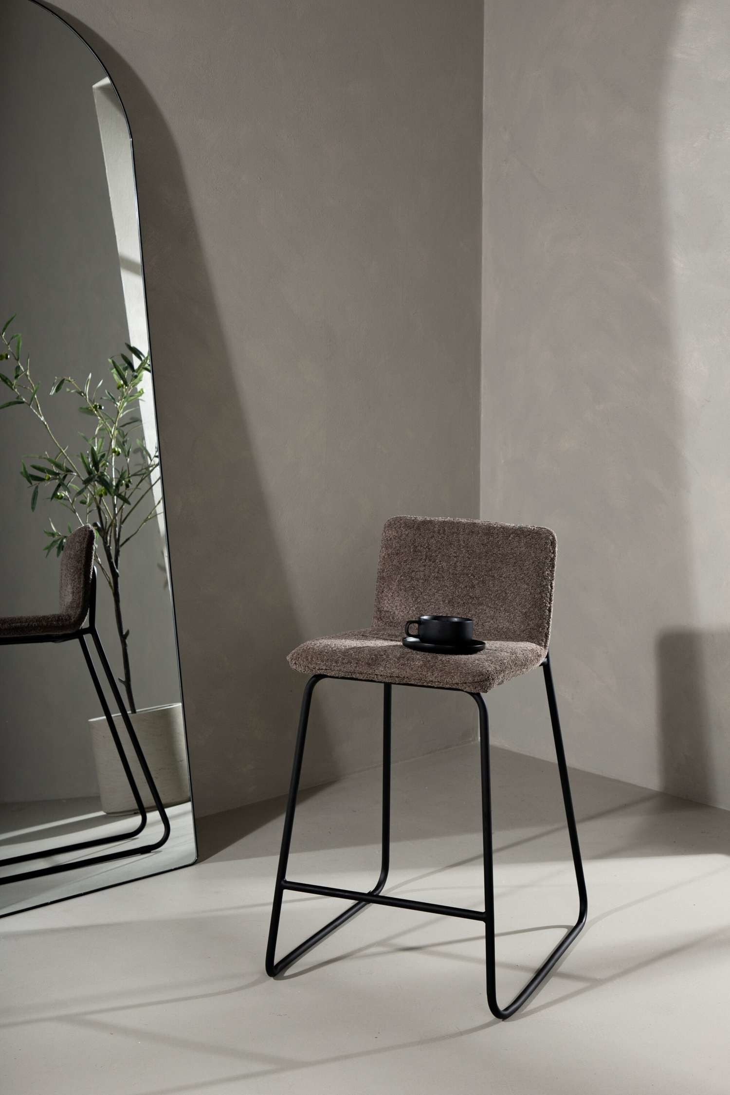 Bisbee Chaise Pack De 2 - Acier, Gris Foncé