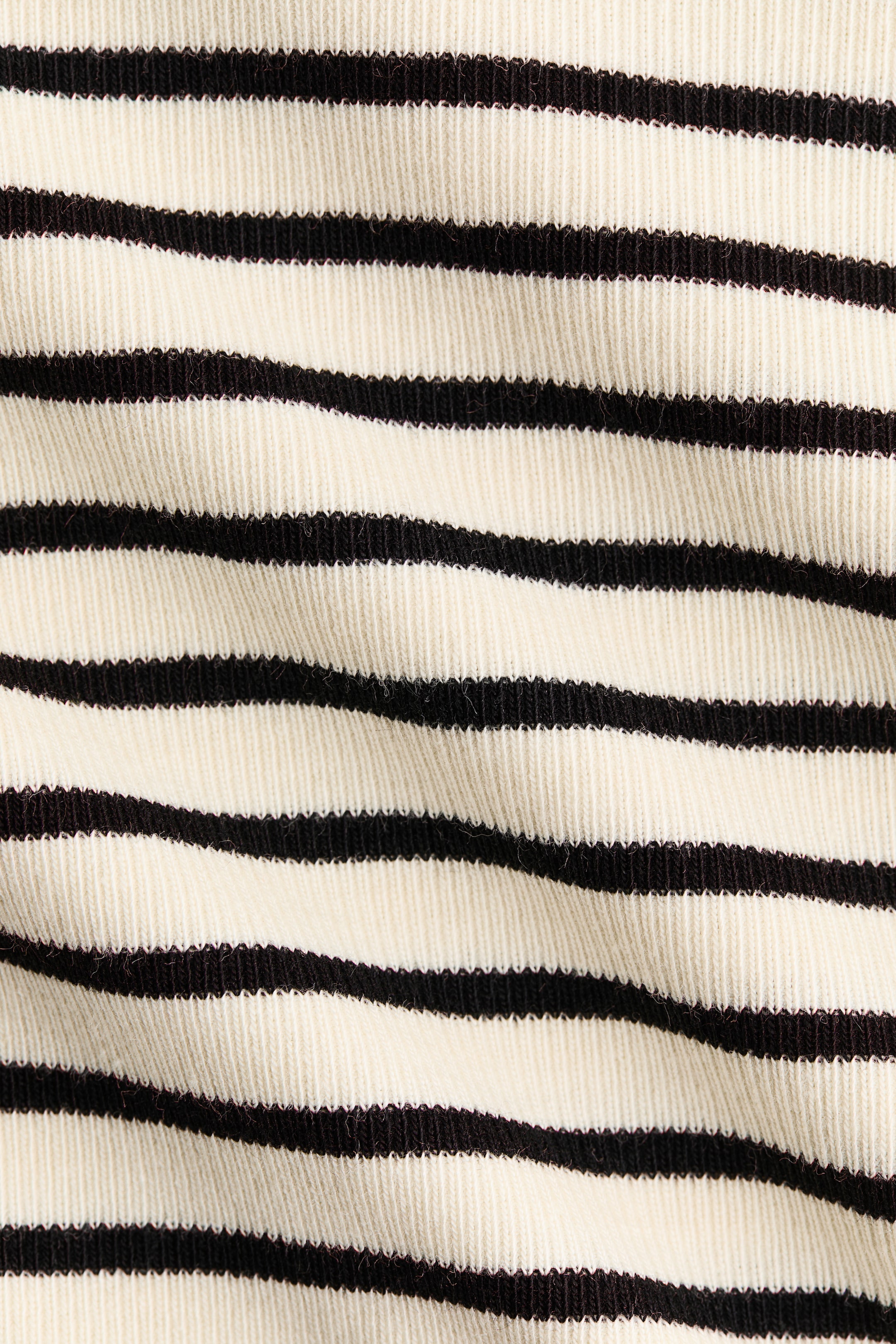 Visualizza immagine più grande: MAMA Top in jersey a coste - Crema/righe - DONNA | H&M IT 7