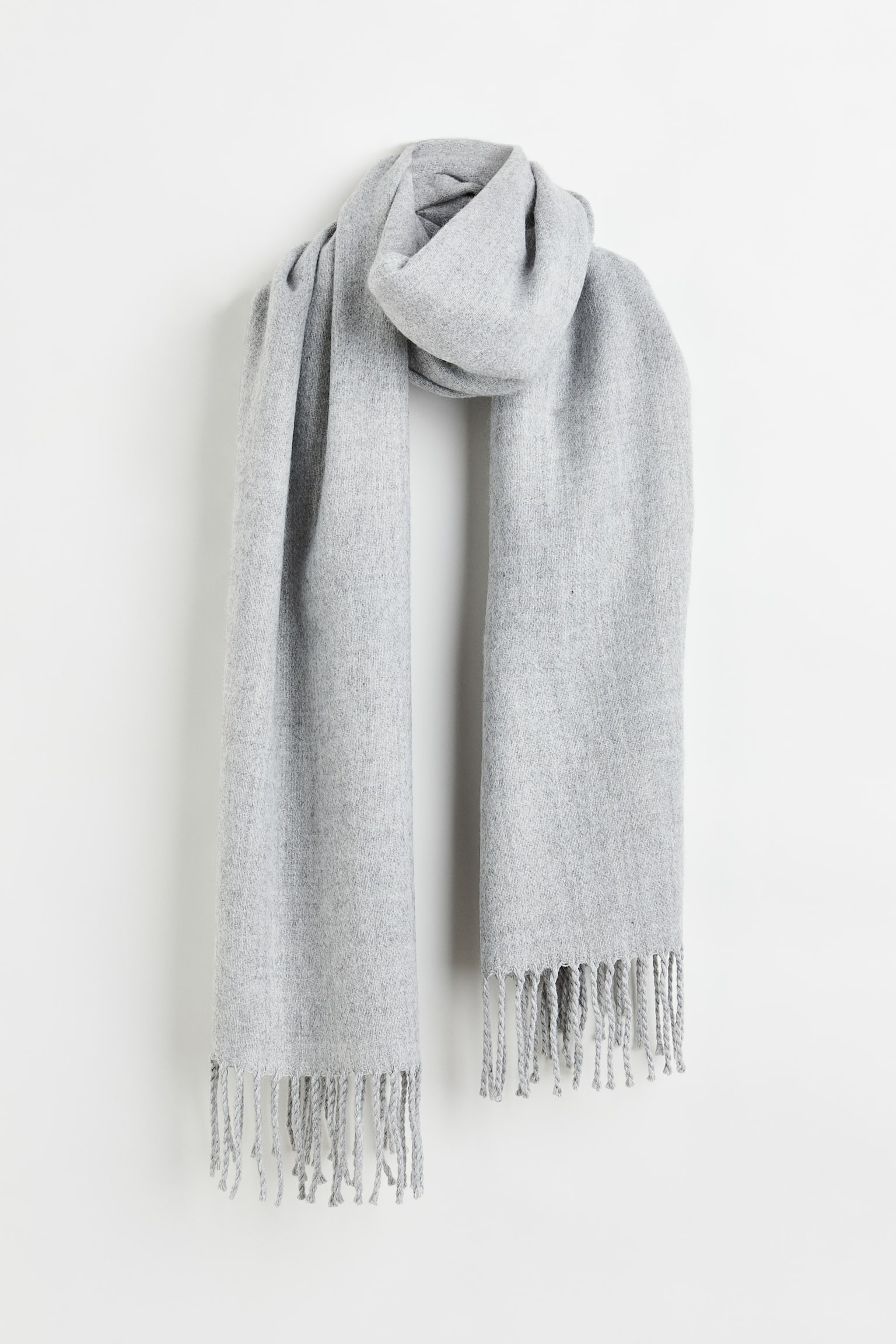 Woven scarf - Light grey/Cream/Dark grey/Black/Beige - 1