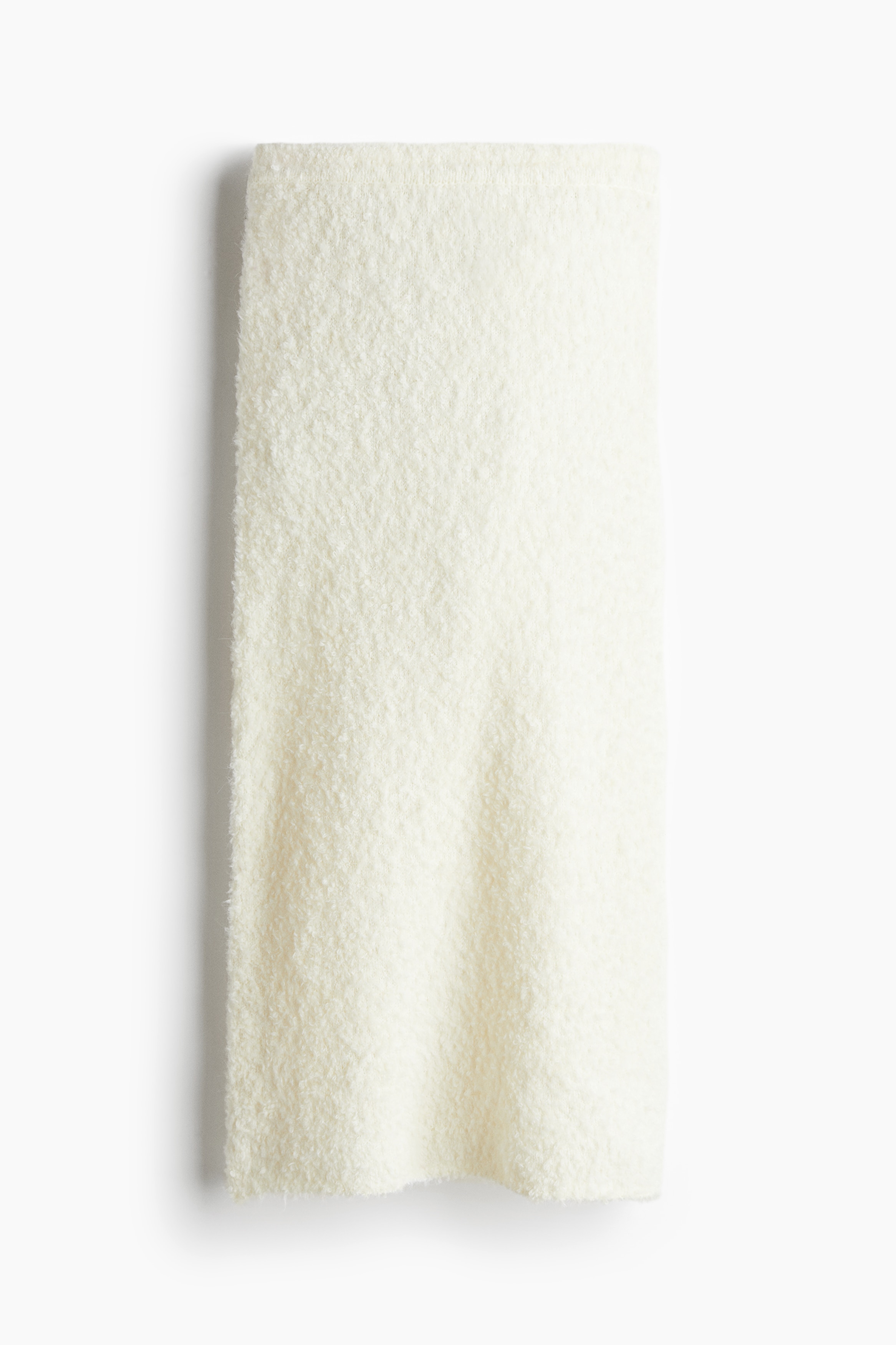 Crema Gonna midi in maglia bouclé - Size: XL  - H&M