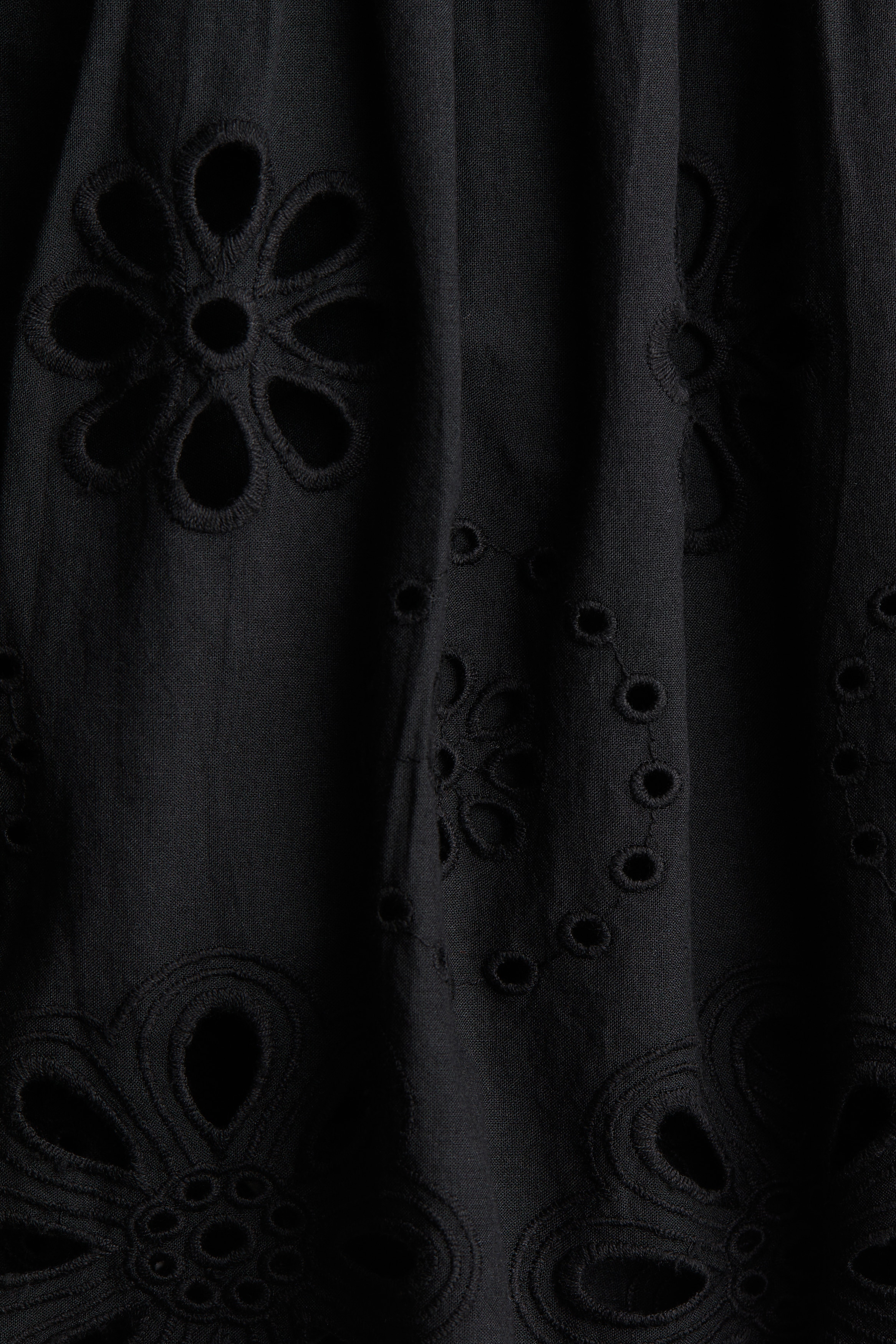 Broderie anglaise cotton dress