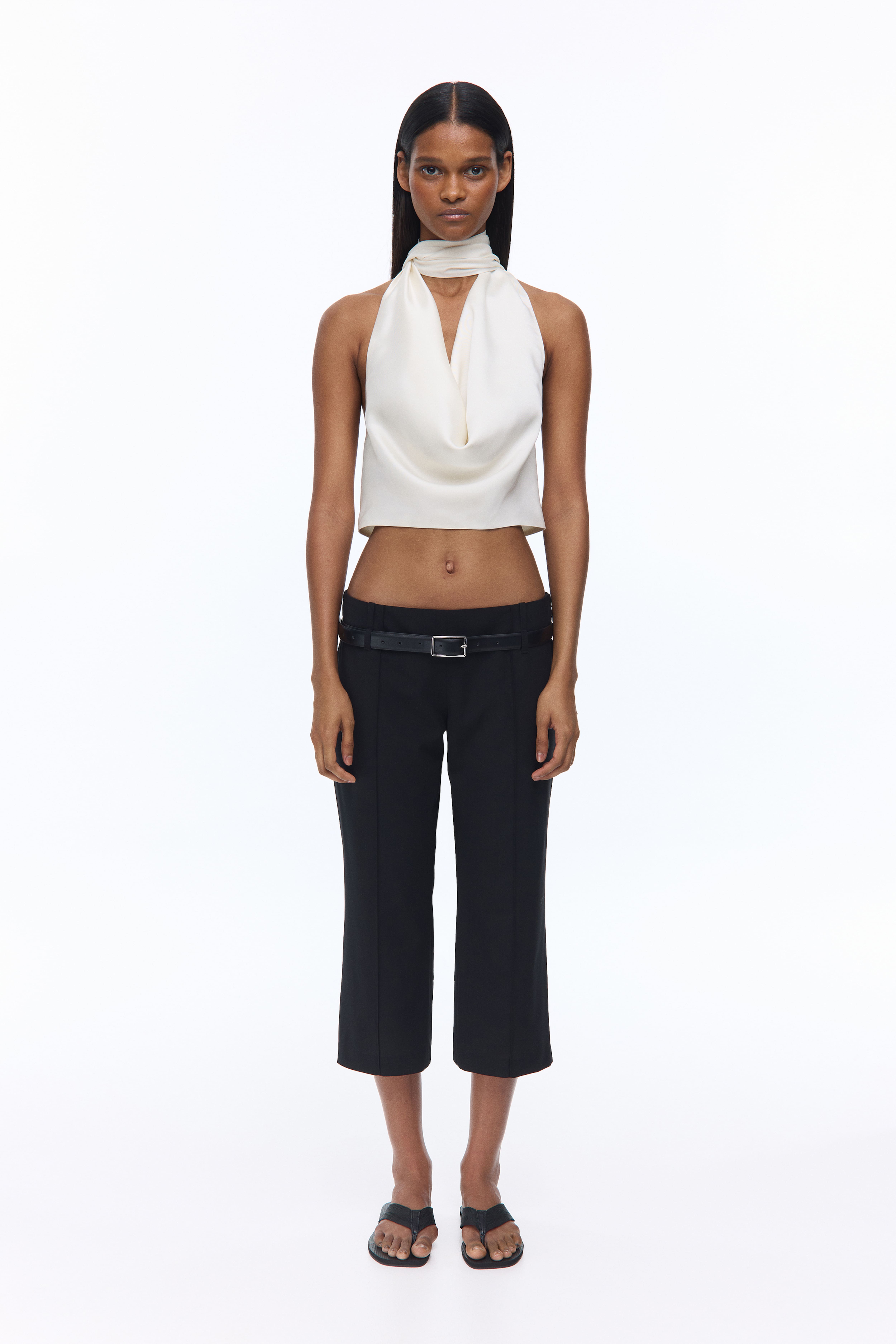 Wool Capri Pants