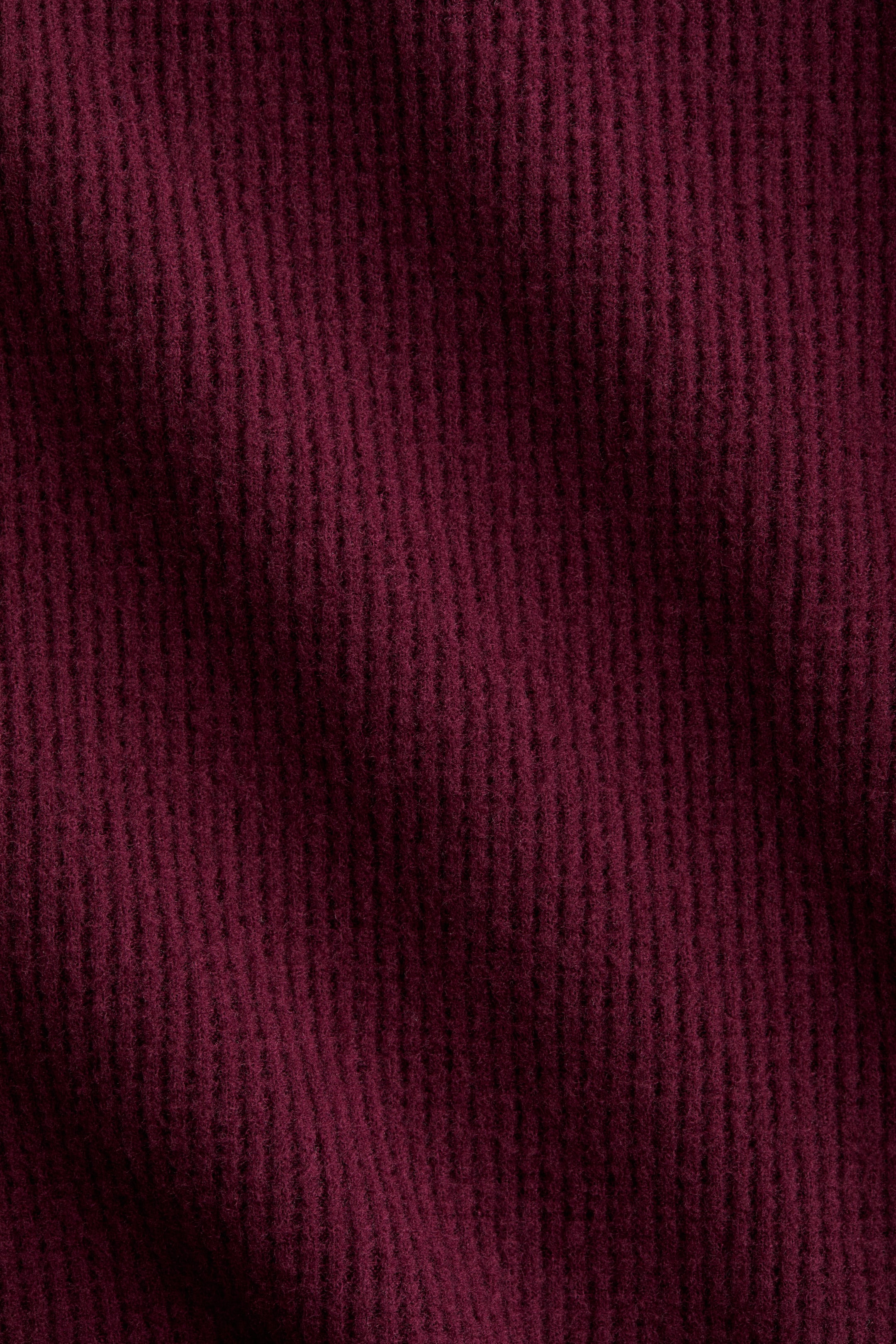 Ver imagem maior: Casaco com textura de favos - Bordeaux - SENHORA | H&M PT 5