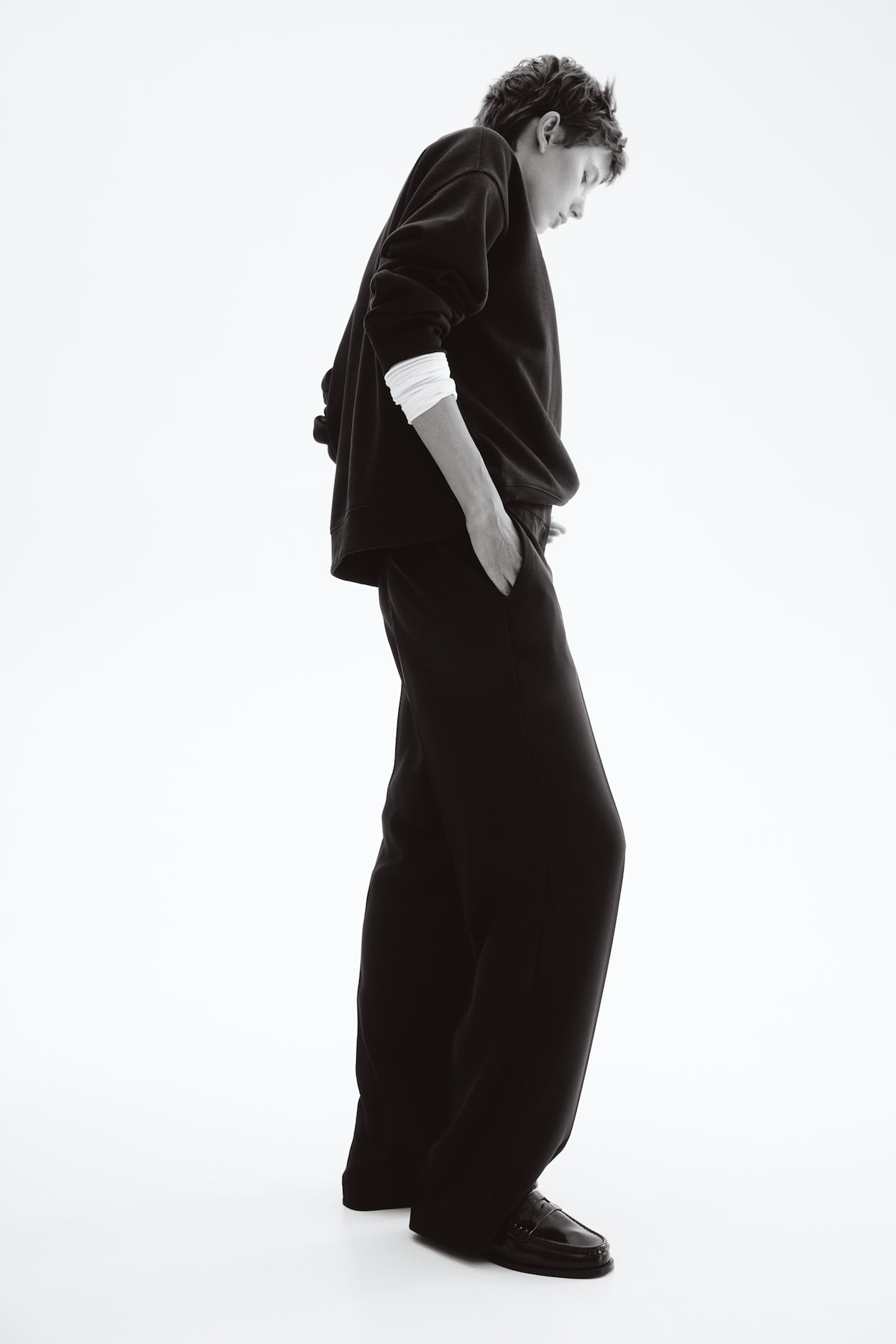 Straight-Leg Creased Pants - image 5