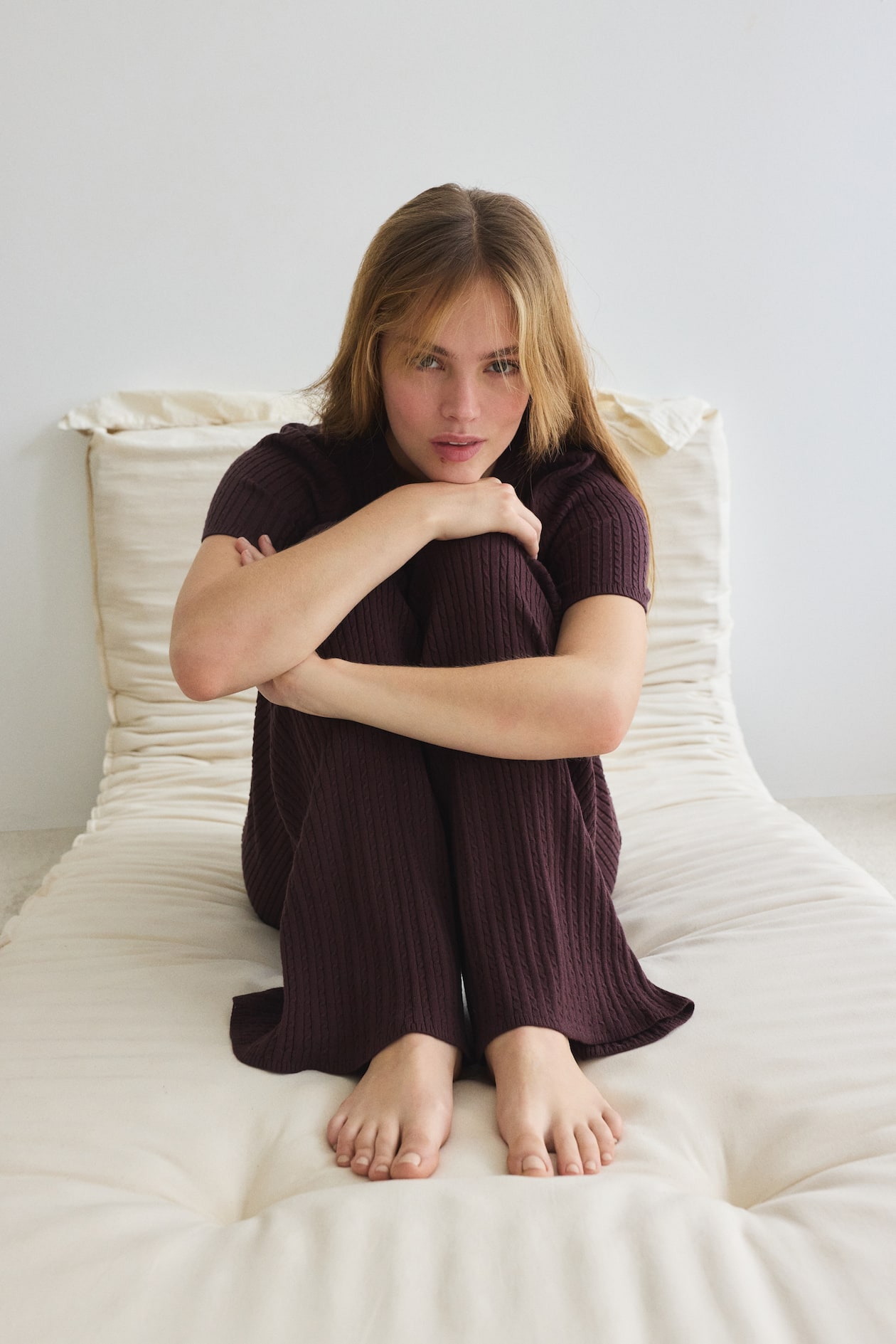 Cable-Knit Pants - image 4