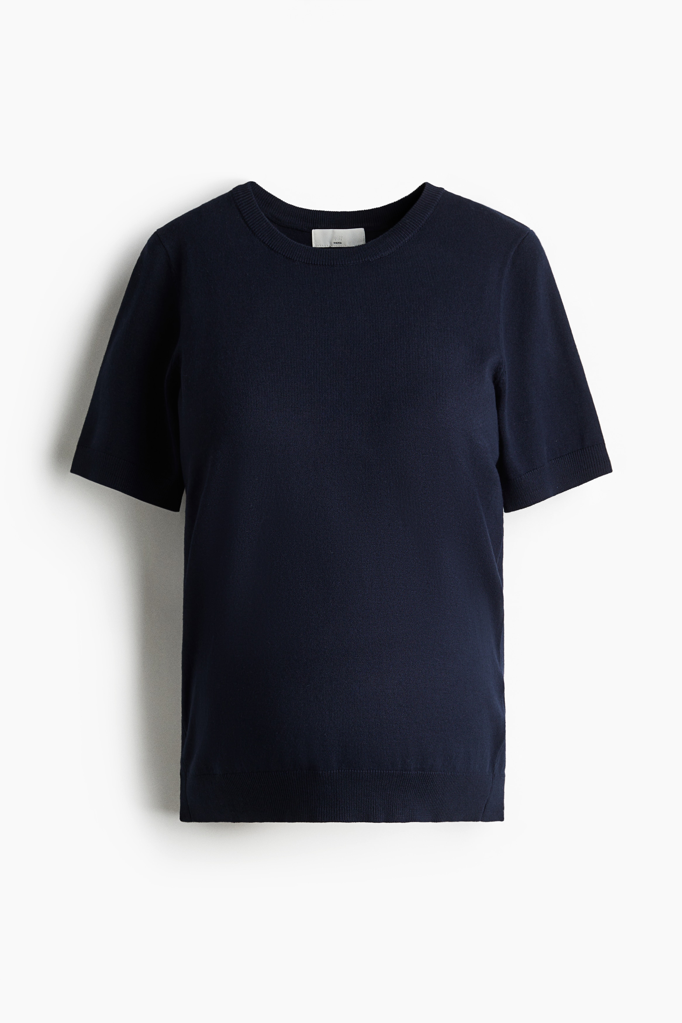 MAMA Fine Knit Top - Navy blue/Cream/Stripe