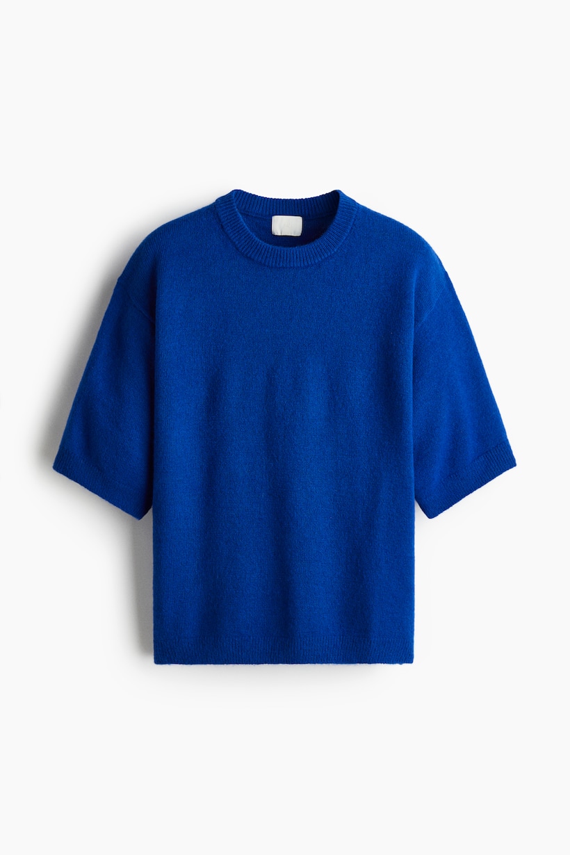 Women's Bright blue Knit T-Shirt at H&M CA